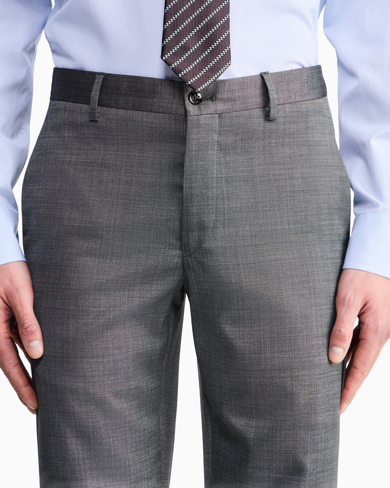 Soho Line single-breasted suit in wool and silk Slide 4