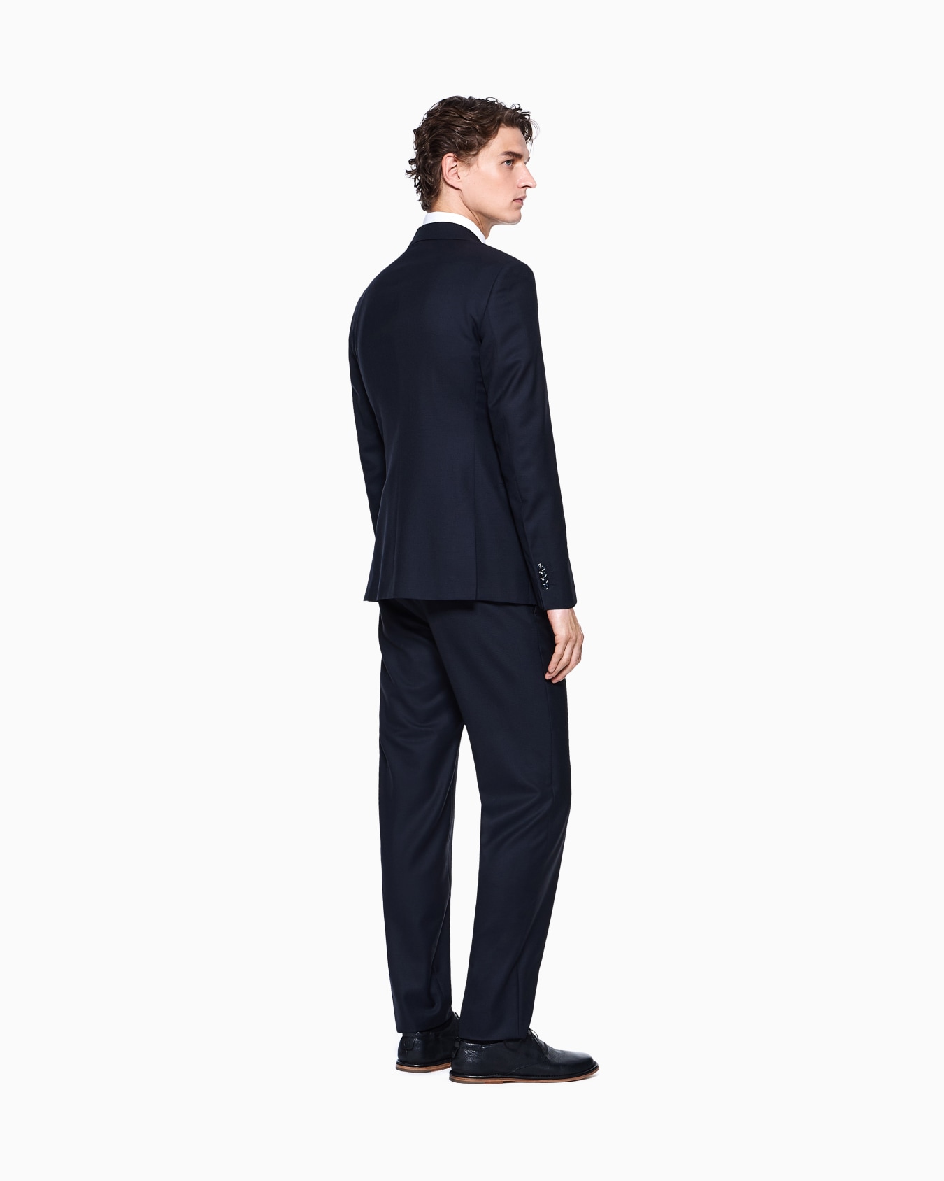 Single-breasted Soho line suit in virgin wool Slide 2