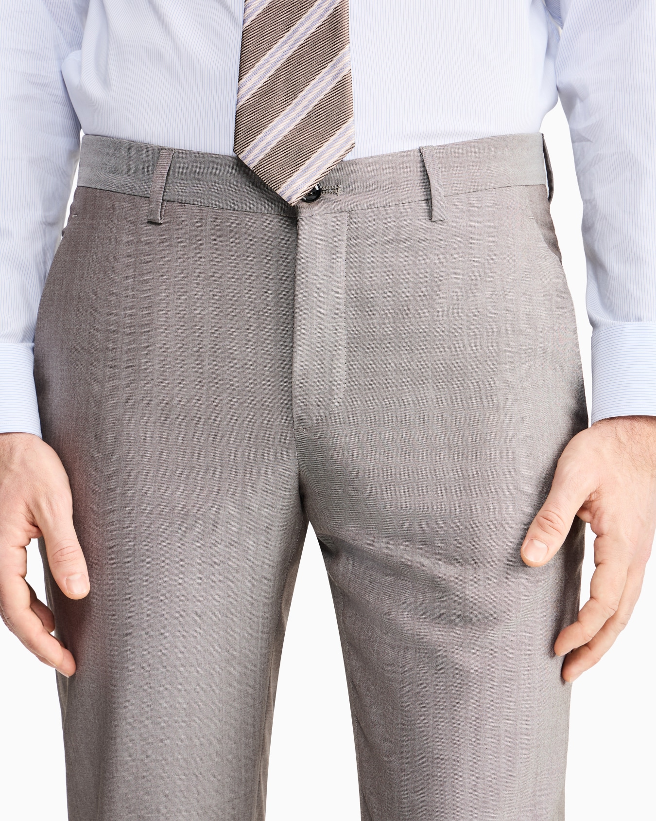 Soho Line double-breasted suit in virgin wool Slide 4