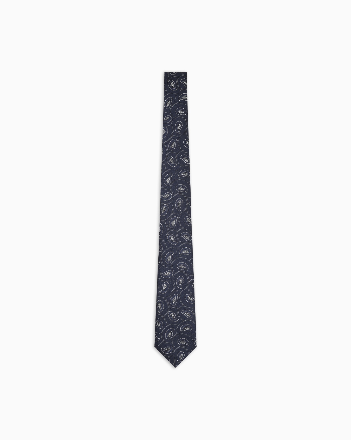 Paisley jacquard silk tie Slide 0