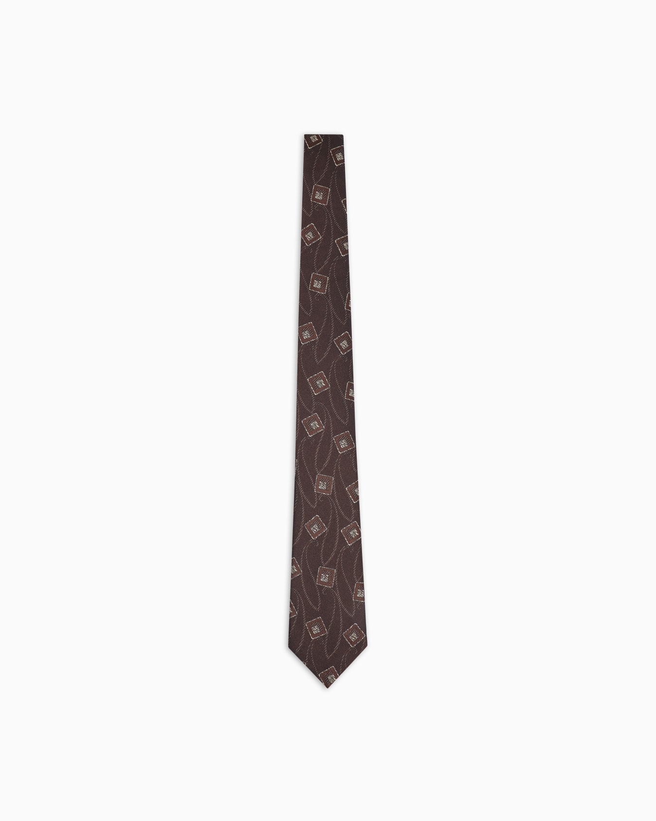 Cravatta in seta jacquard  Slide 0