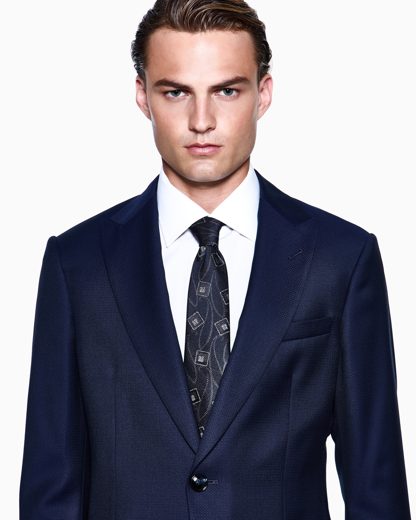 Corbata de tejido jacquard de seda  Diapositiva 2