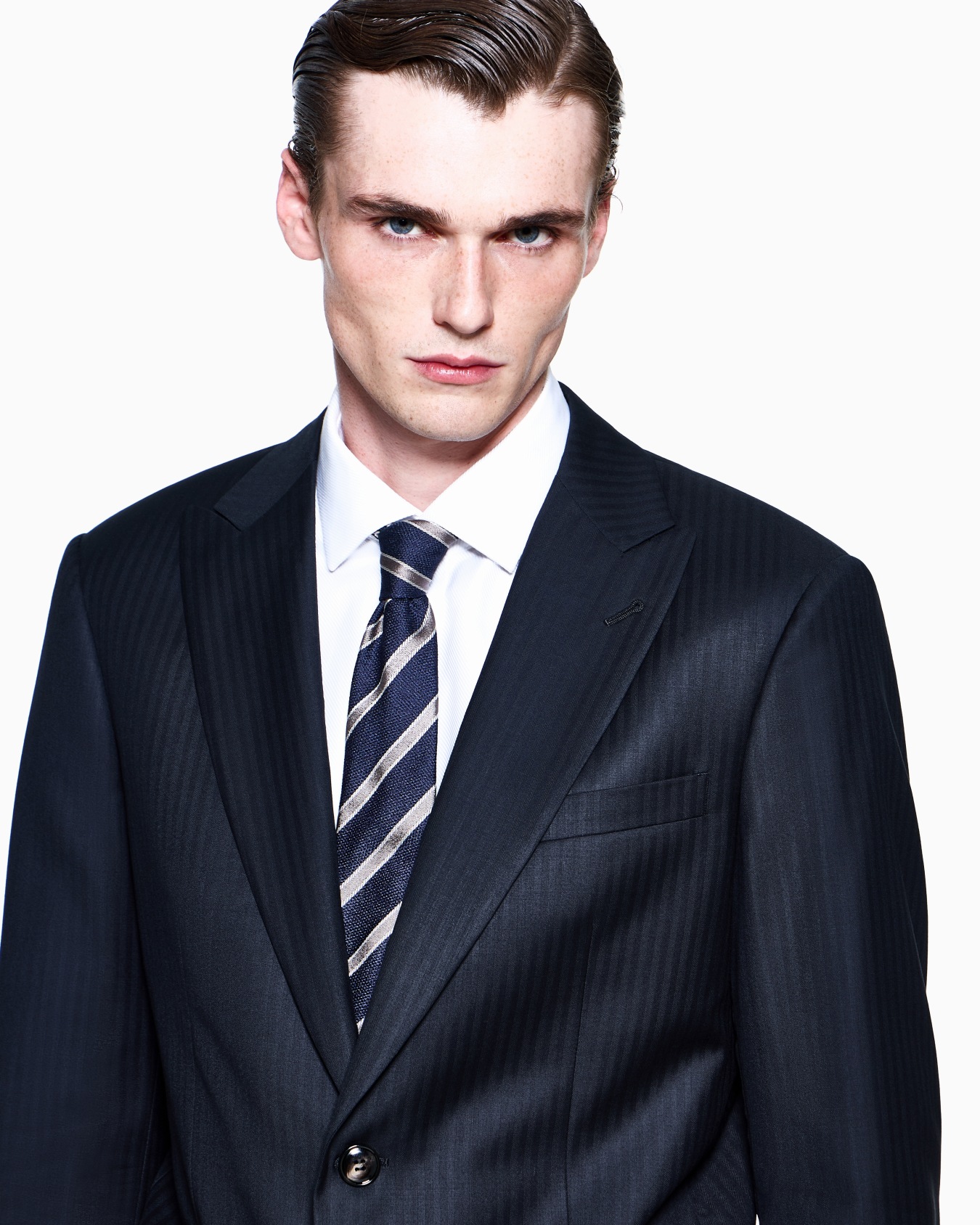 Corbata de tejido jacquard de seda Diapositiva 2