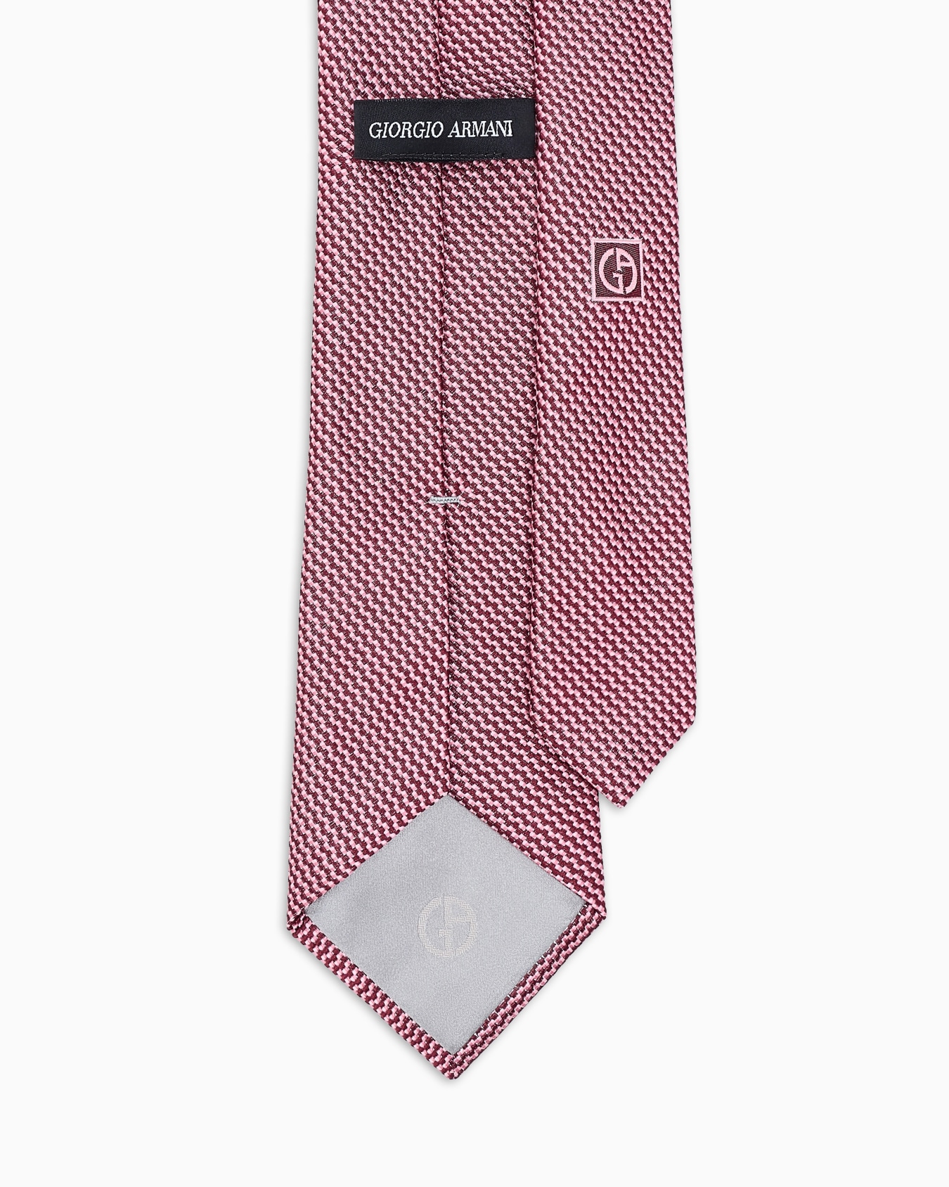 Jacquard silk tie Slide 1