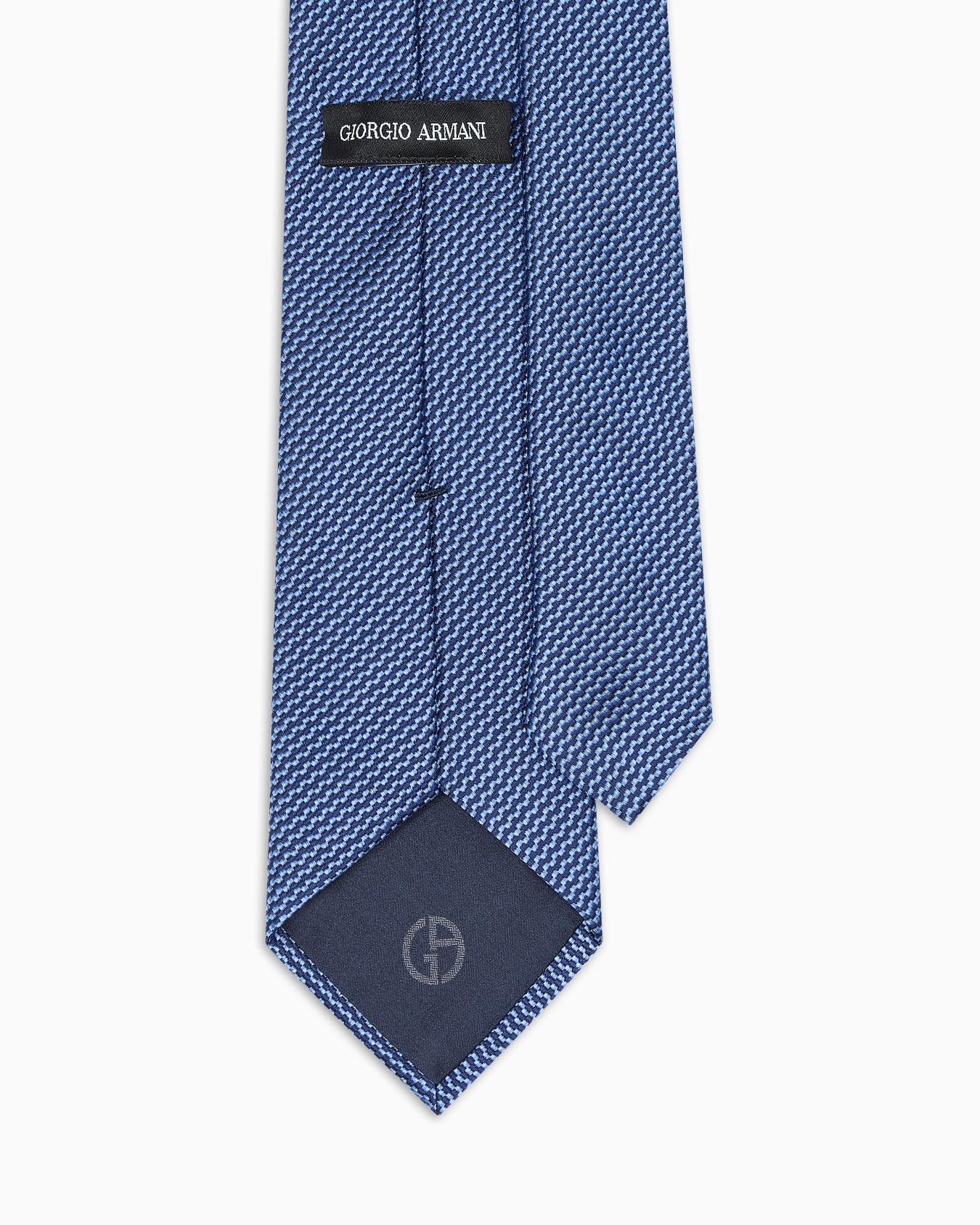 Jacquard silk tie Slide 1