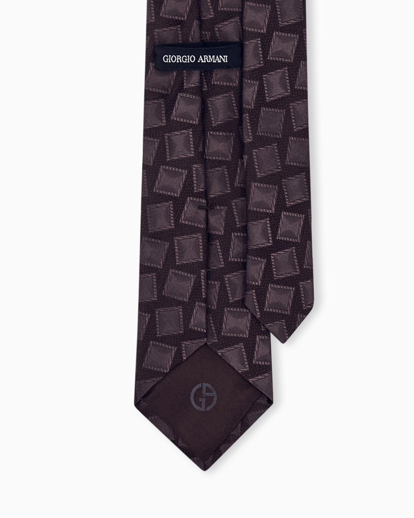 Woven tie in silk Slide 1