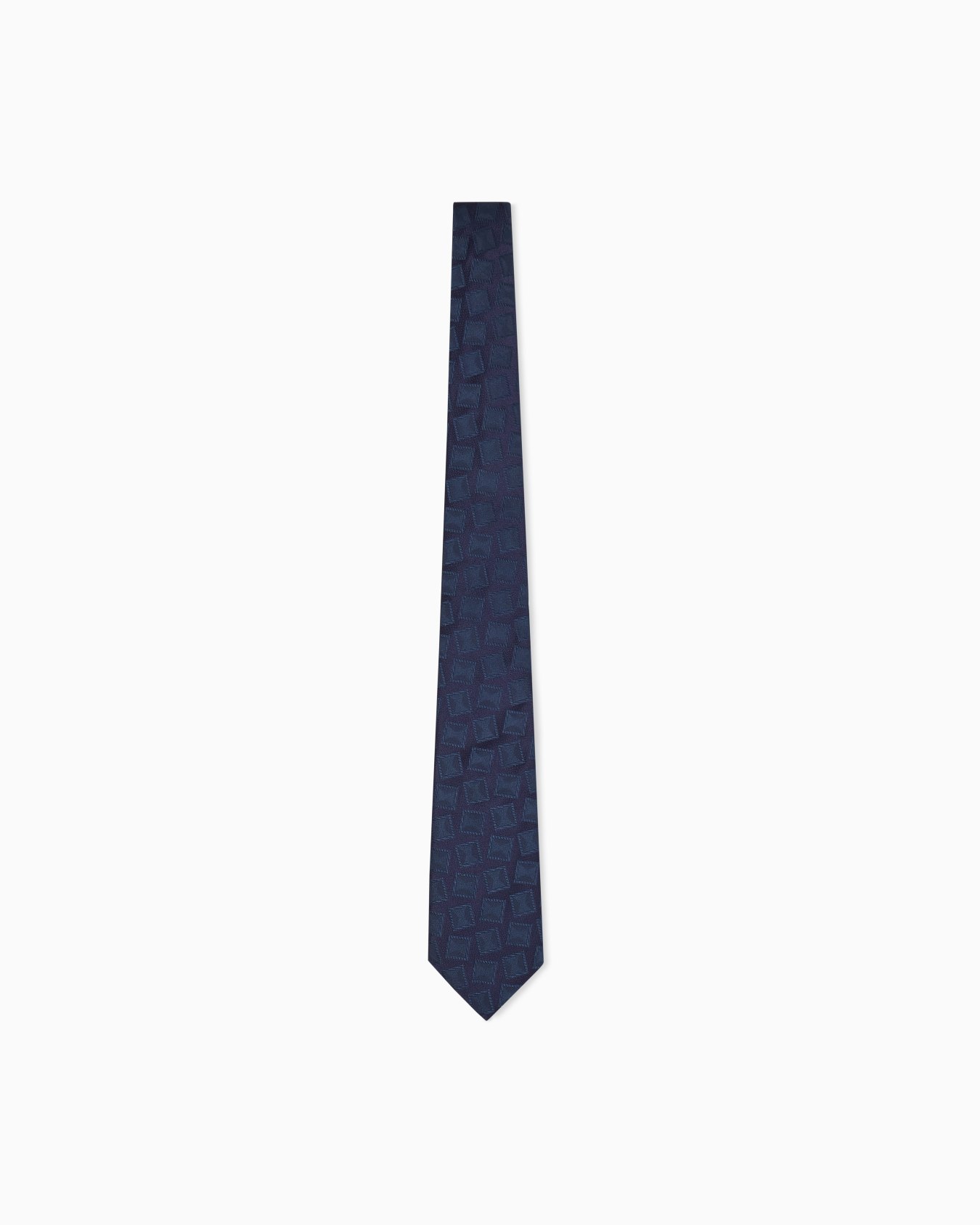Woven tie in silk Slide 0