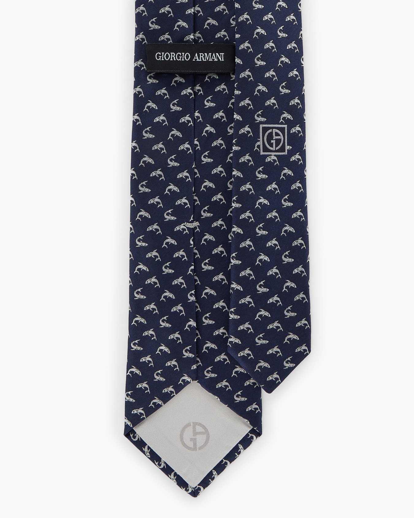 Pure silk jacquard tie  Slide 1