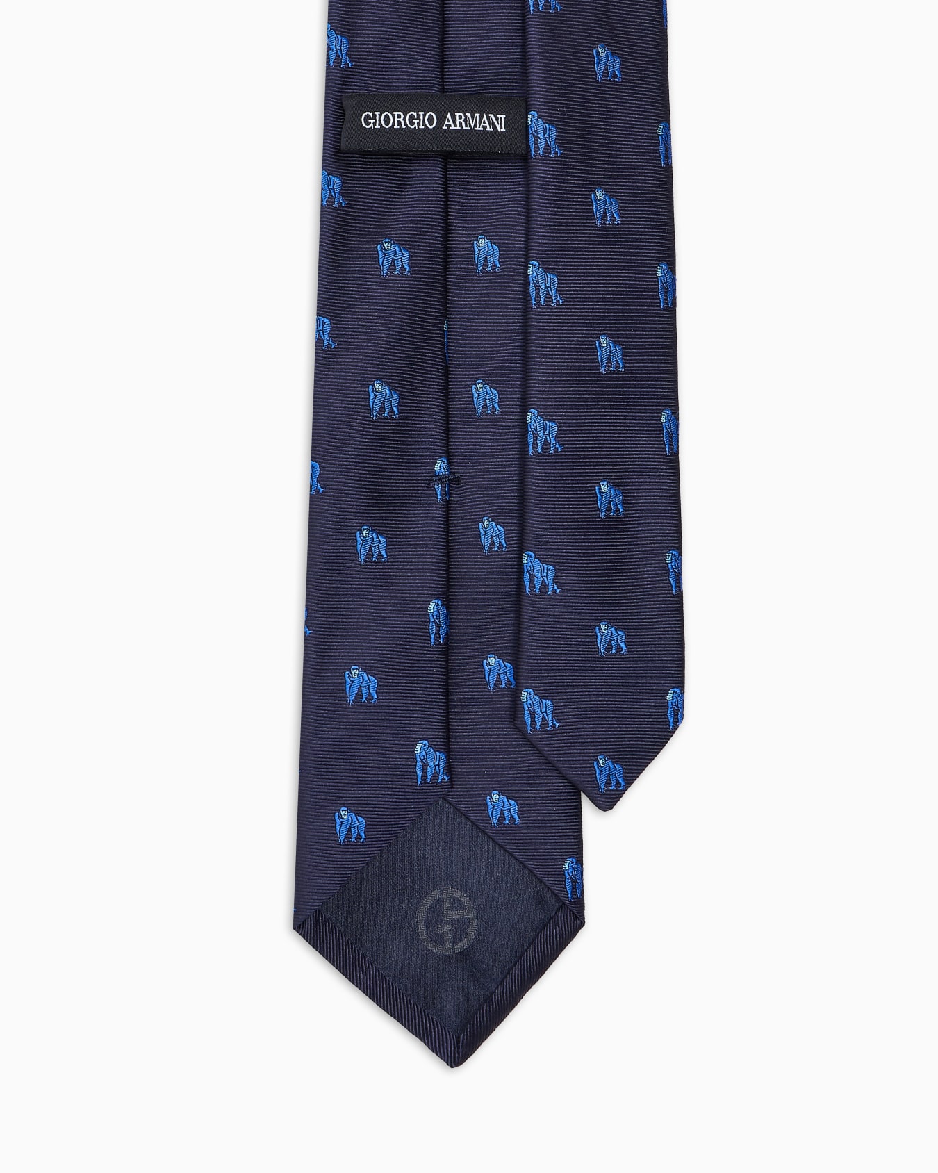 Jacquard silk tie Slide 1