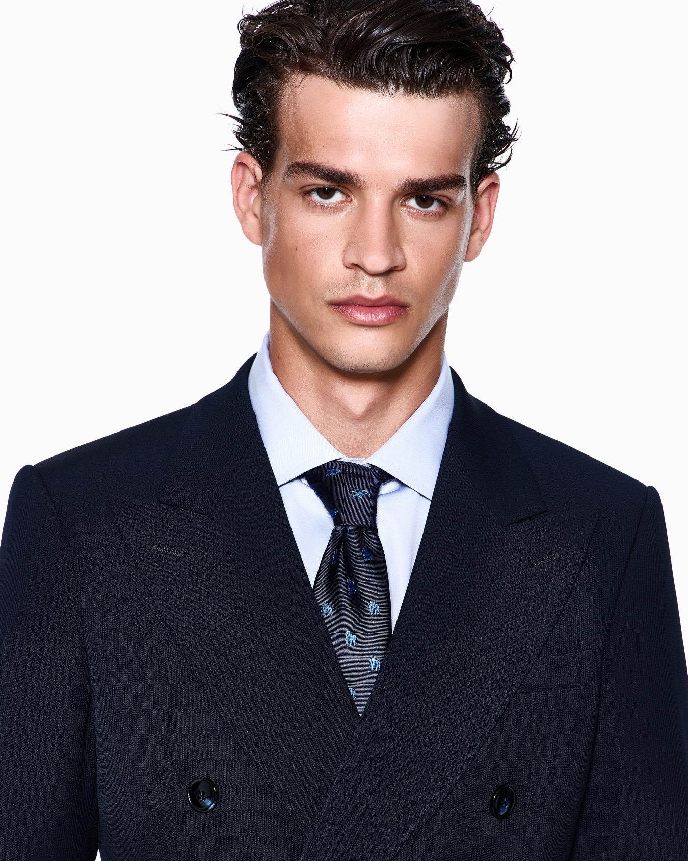 Jacquard silk tie Slide 2