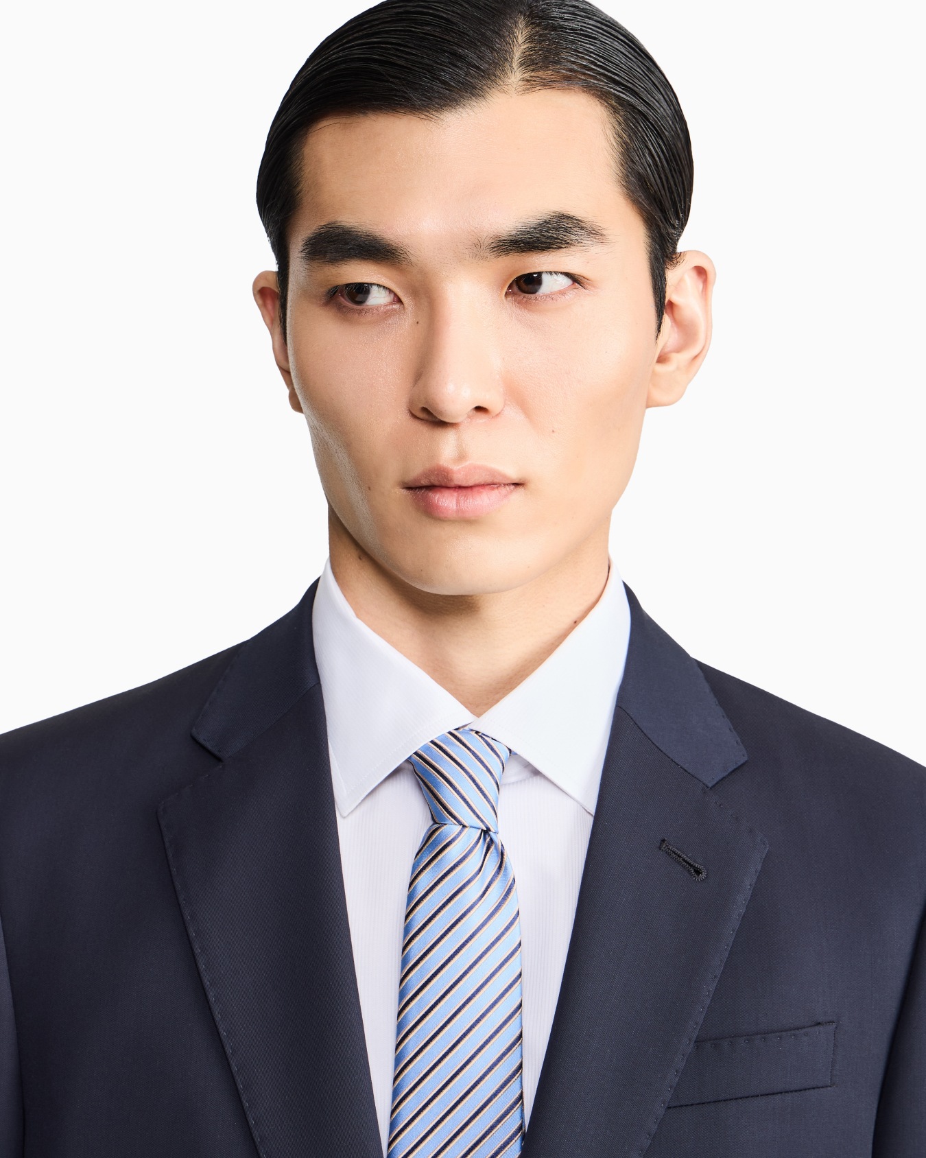 ネクタイ シルク／コットン混紡 ジャカード スライドする 2