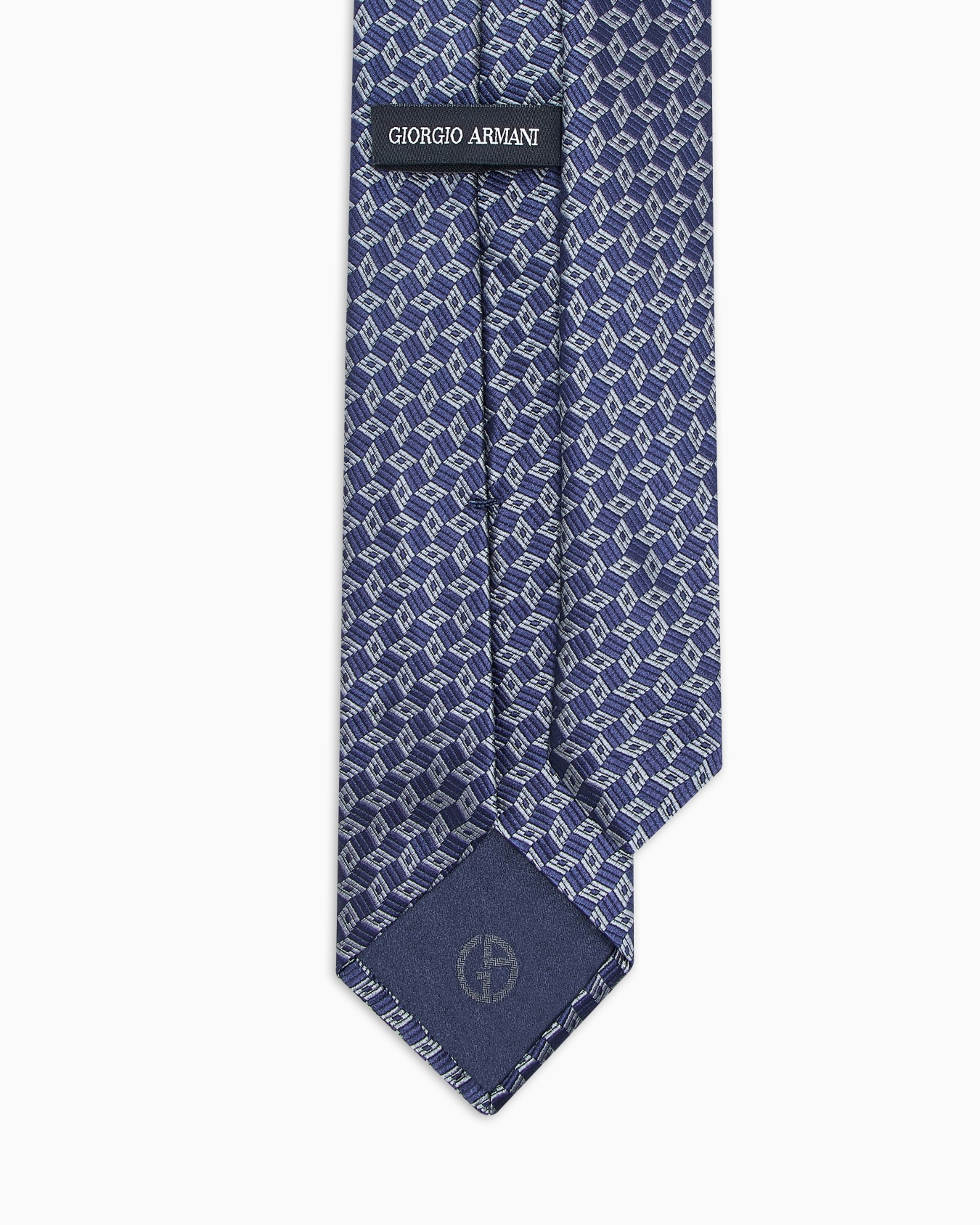 ネクタイ ピュアシルク ダイヤモンドジャカード スライドする 1