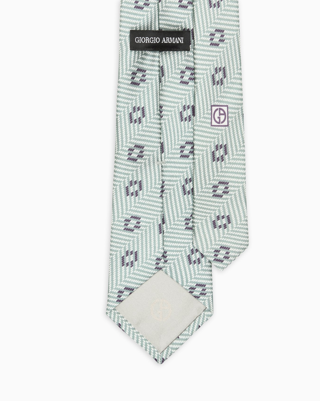 ASV ネクタイ シルク ジャカード スライドする 1