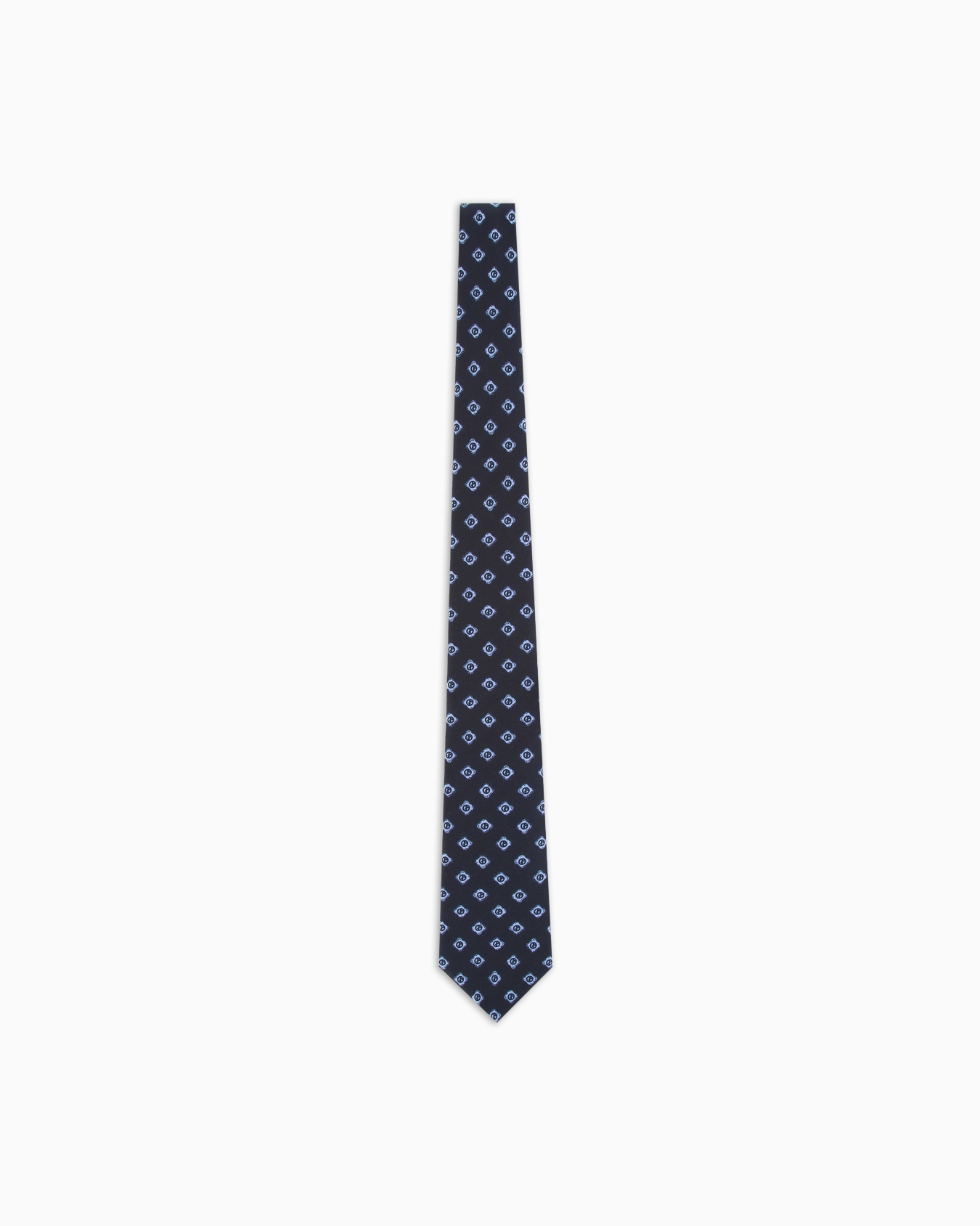ASV printed silk tie Slide 0