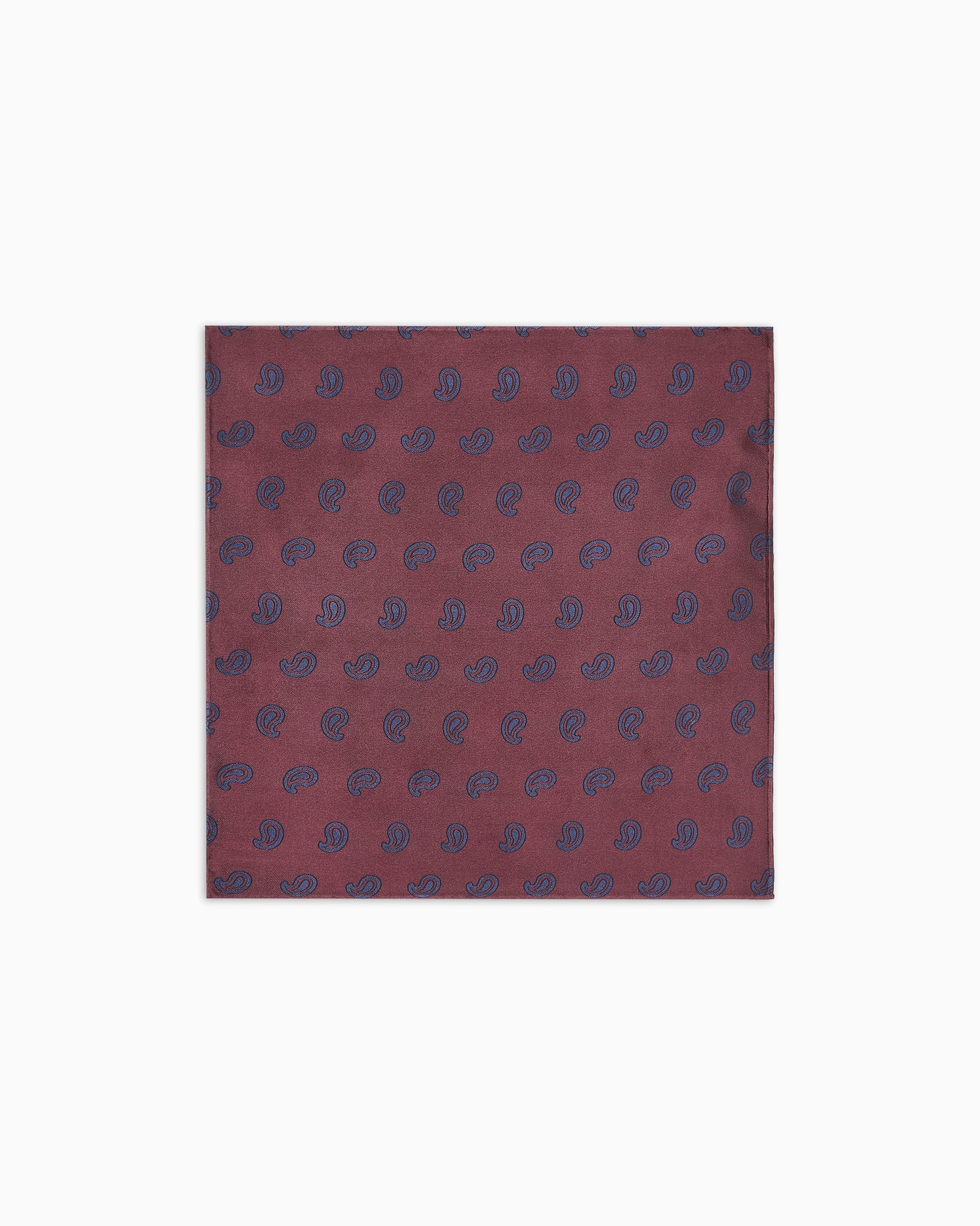 Jacquard silk pocket square Slide 0