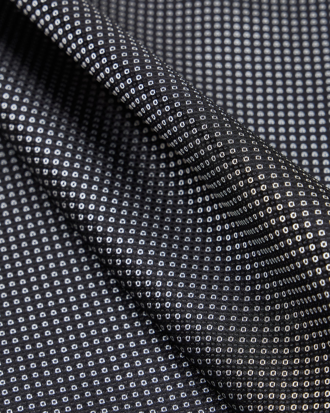 Geometric silk jacquard pocket square Slide 1