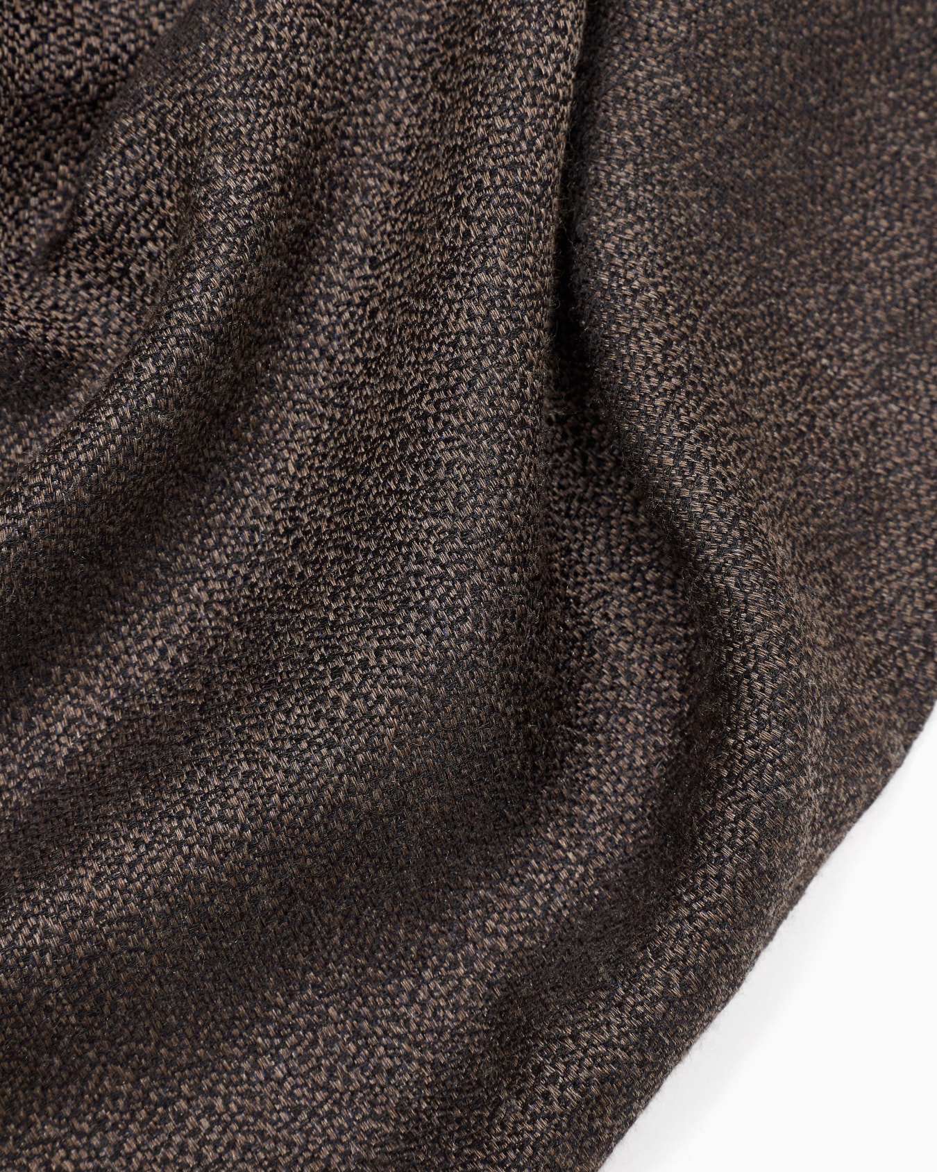 Jacquard silk and cashmere pocket square Slide 1