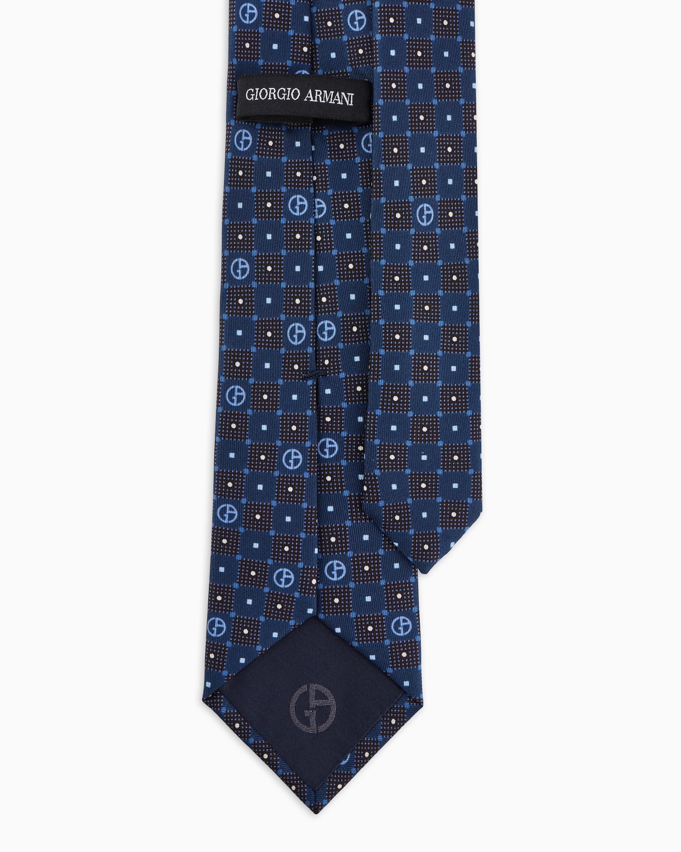 Corbata de seda estampada Diapositiva 1
