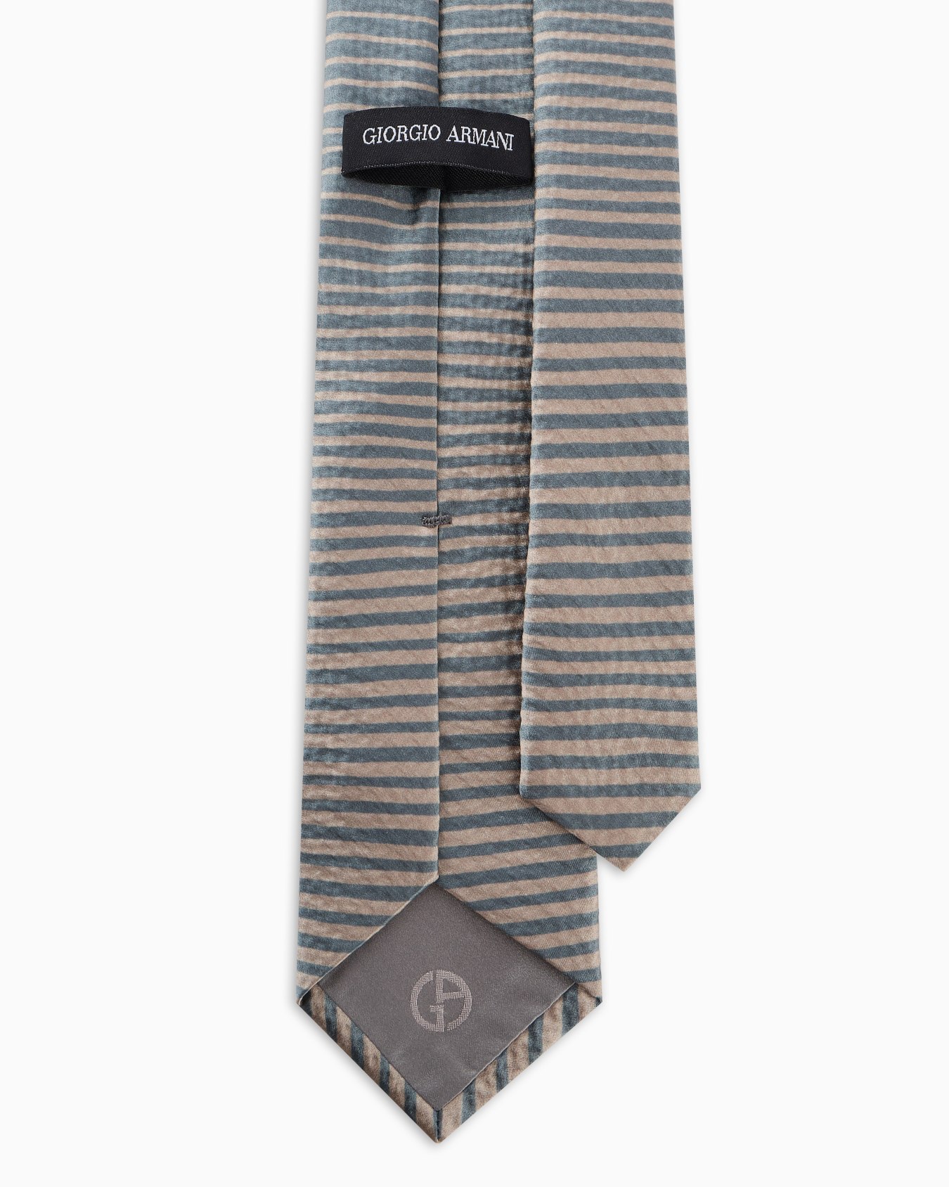 Printed silk tie Slide 1