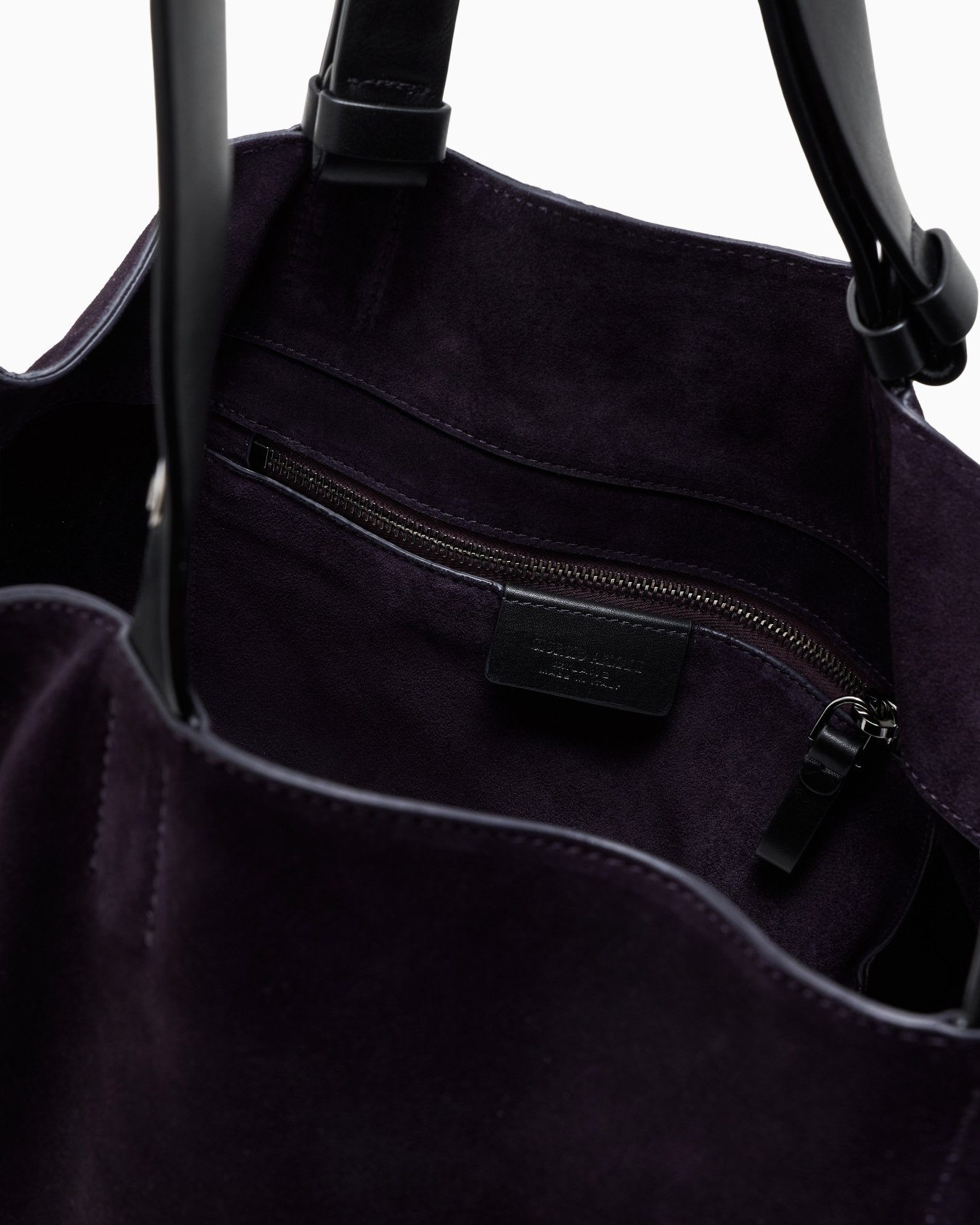 Suede shopper bag Slide 3