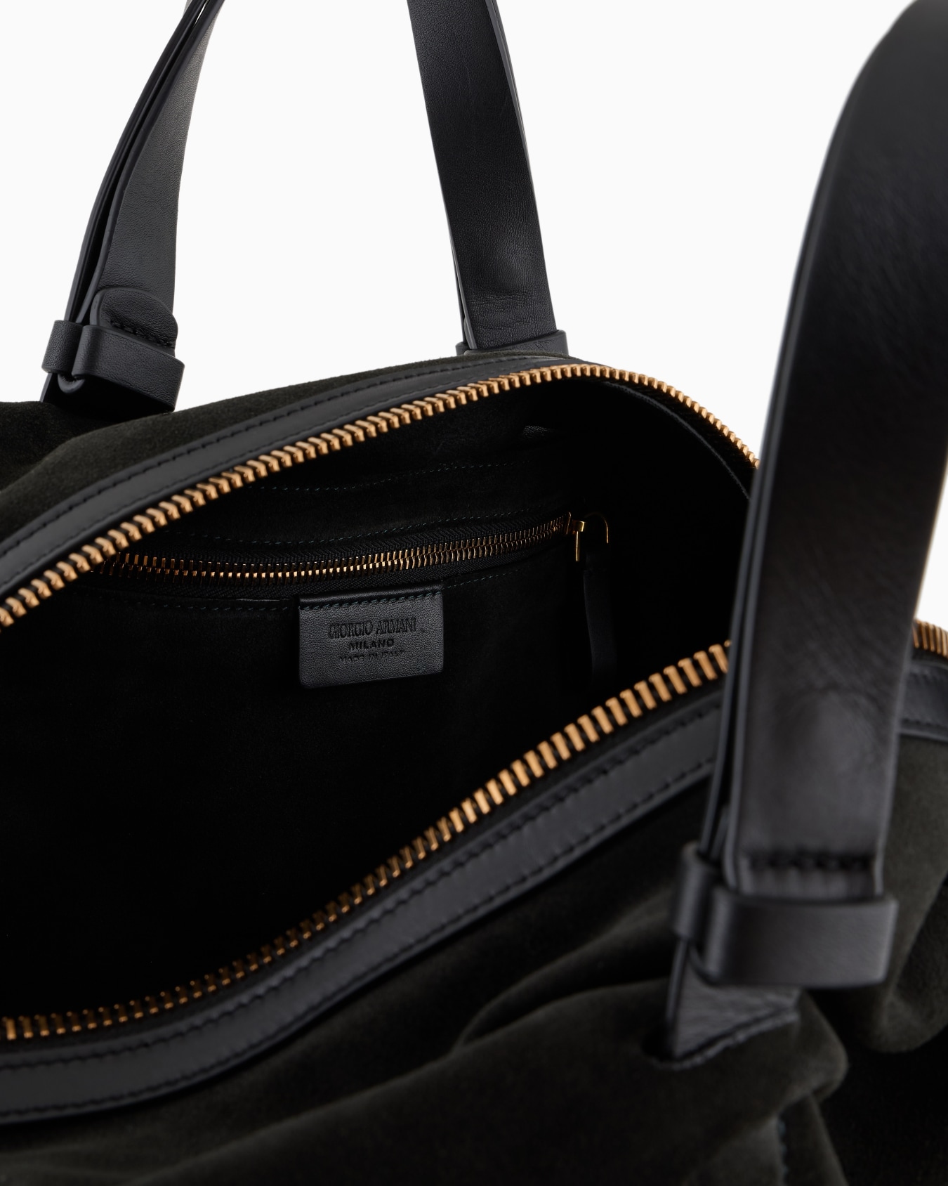 Suede duffel bag  Slide 3