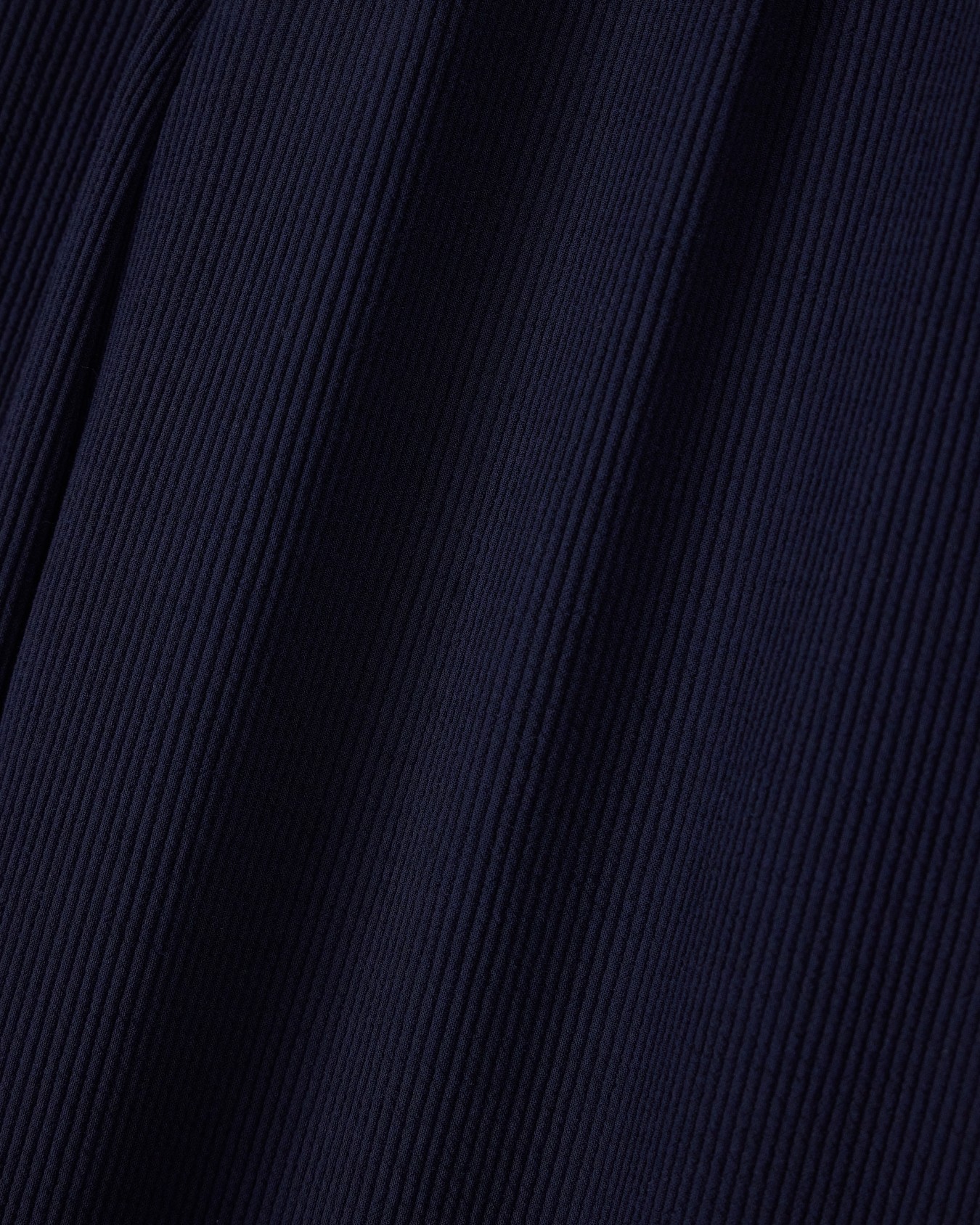 Two-pleat pants in velvet-effect virgin wool and viscose Slide 2