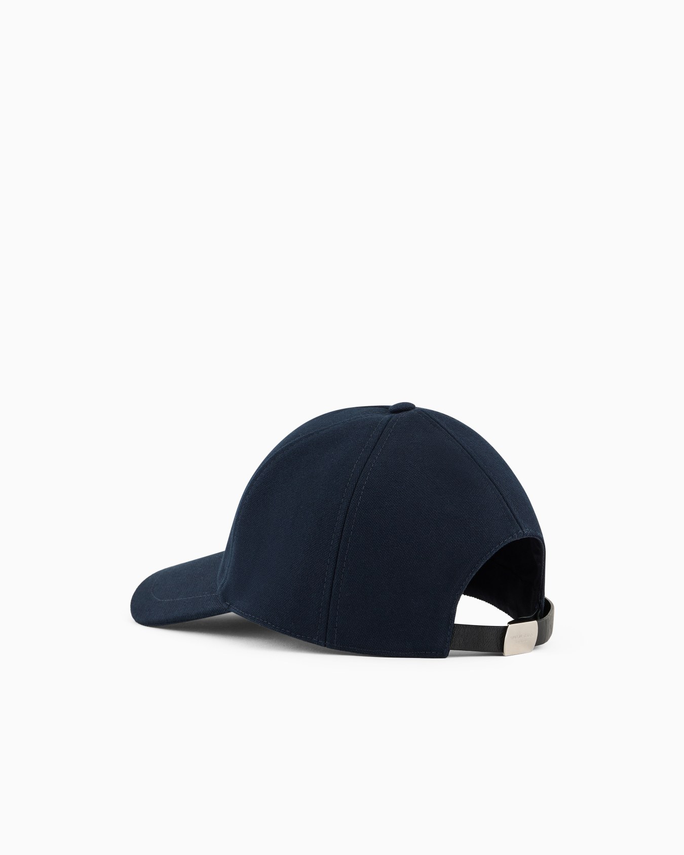 Gorra de béisbol de algodón con logotipo de piel Diapositiva 1