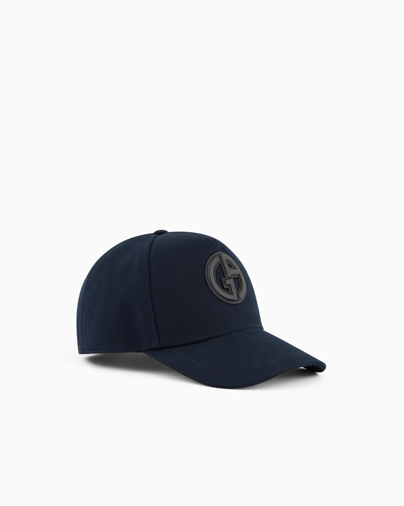 Gorra de béisbol de algodón con logotipo de piel Diapositiva 0