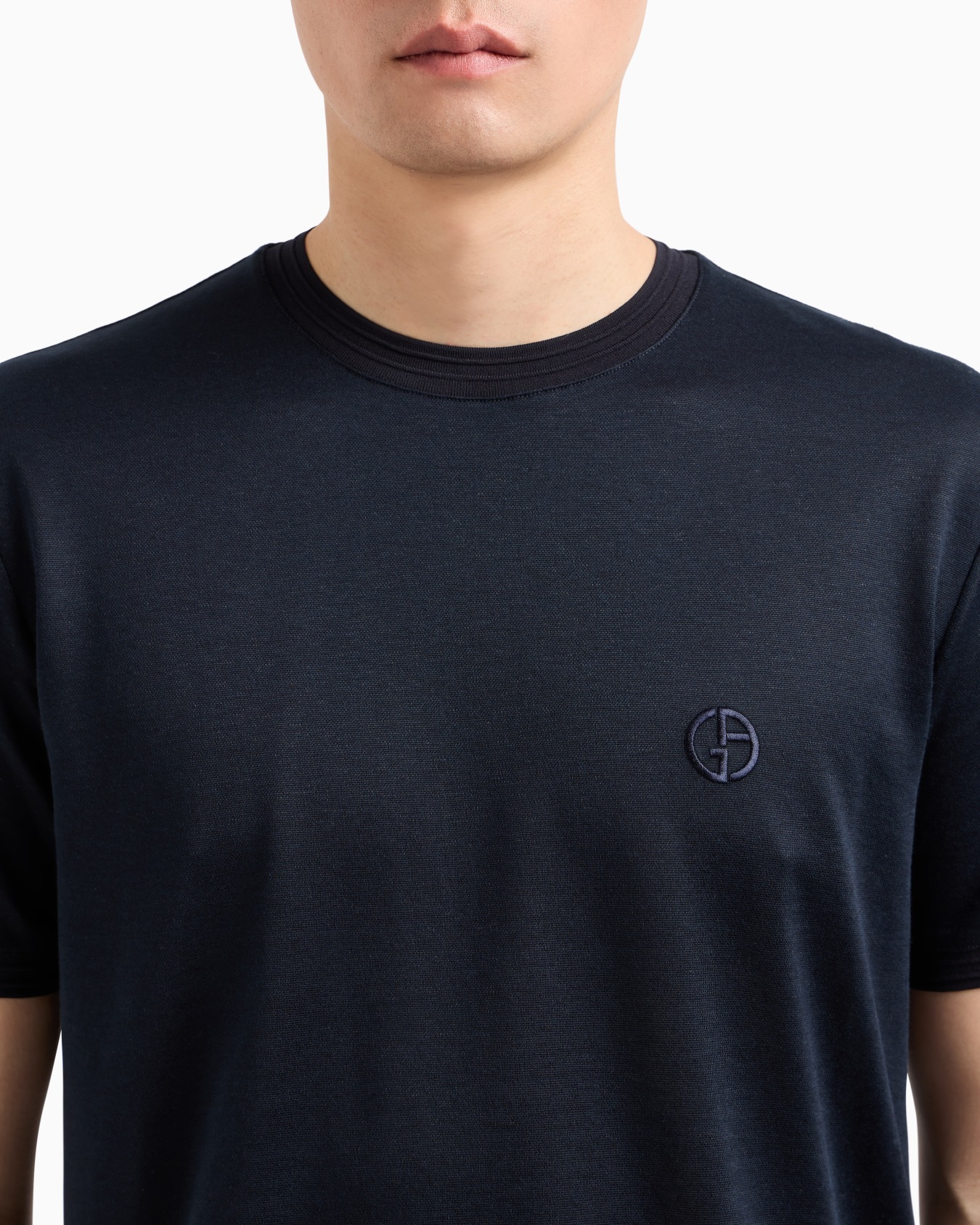 Oversize-T-Shirt aus Seide, Leinen und Baumwolle Folie 4