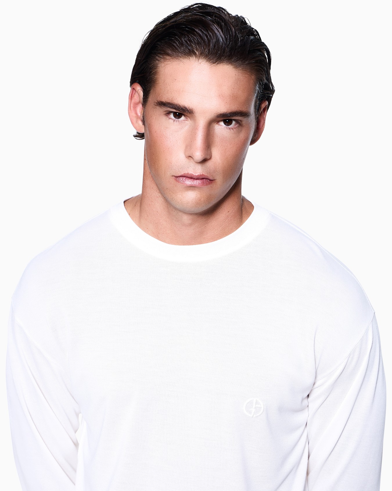 Viscose crew-neck sweatshirt Slide 4