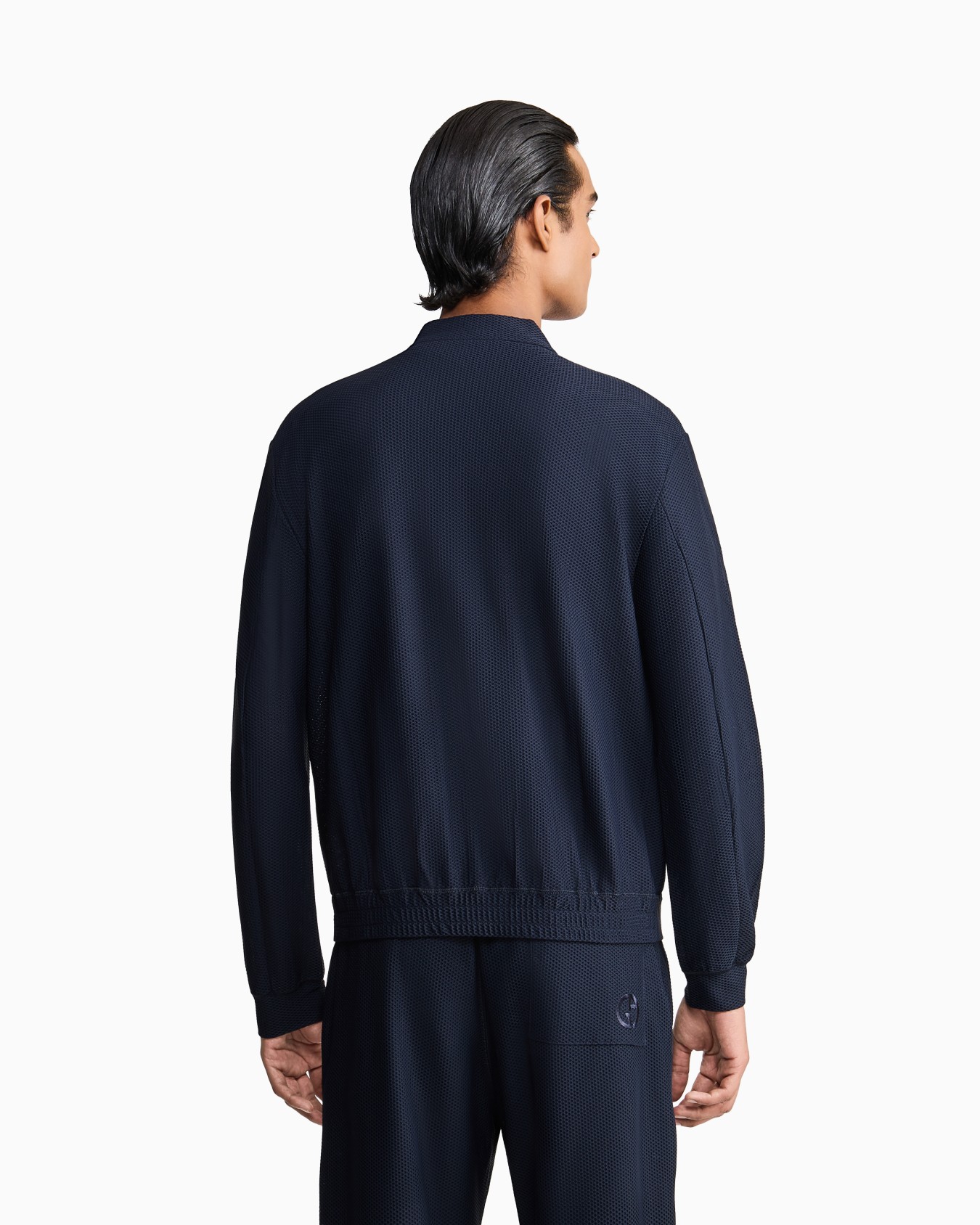 Technical waffle blouson Slide 5