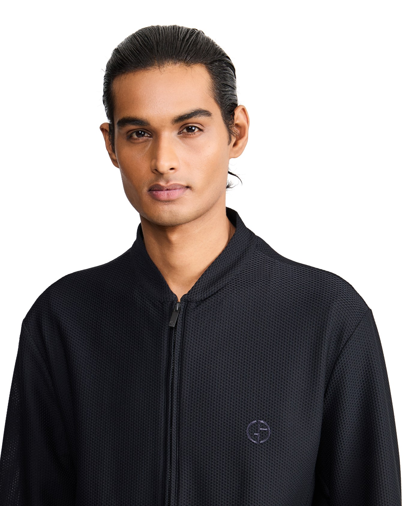 Technical waffle blouson Slide 6