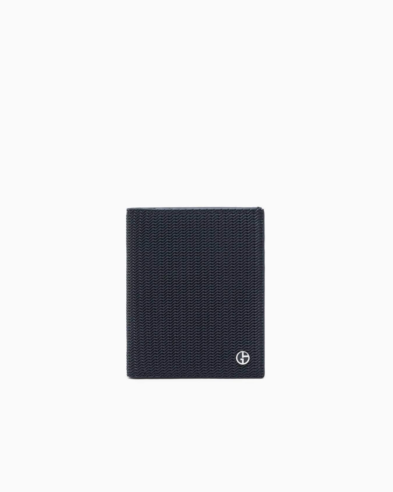 Cartera plegable de piel estampada Diapositiva 0