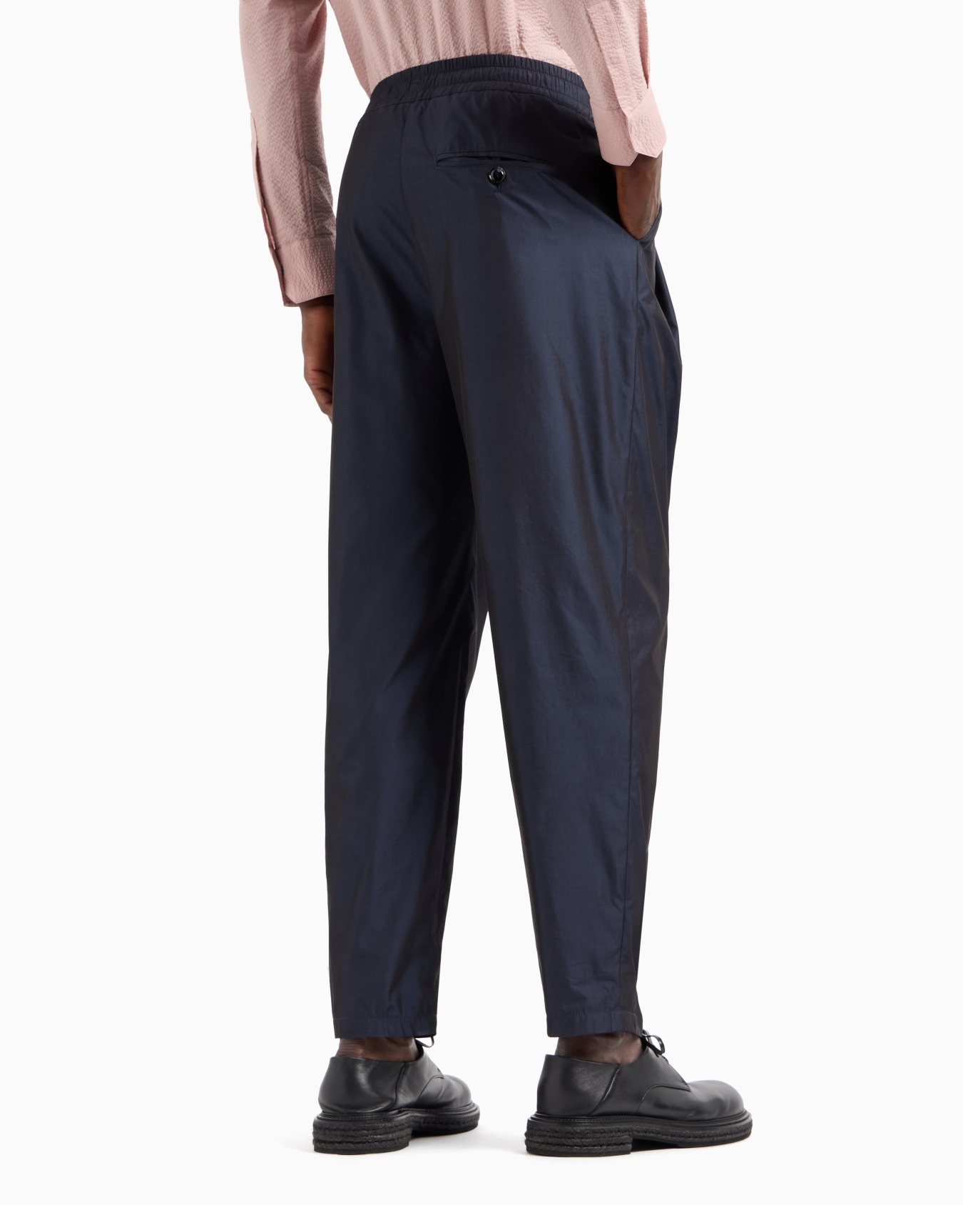 Cotton-blend two-pleat trousers Slide 3