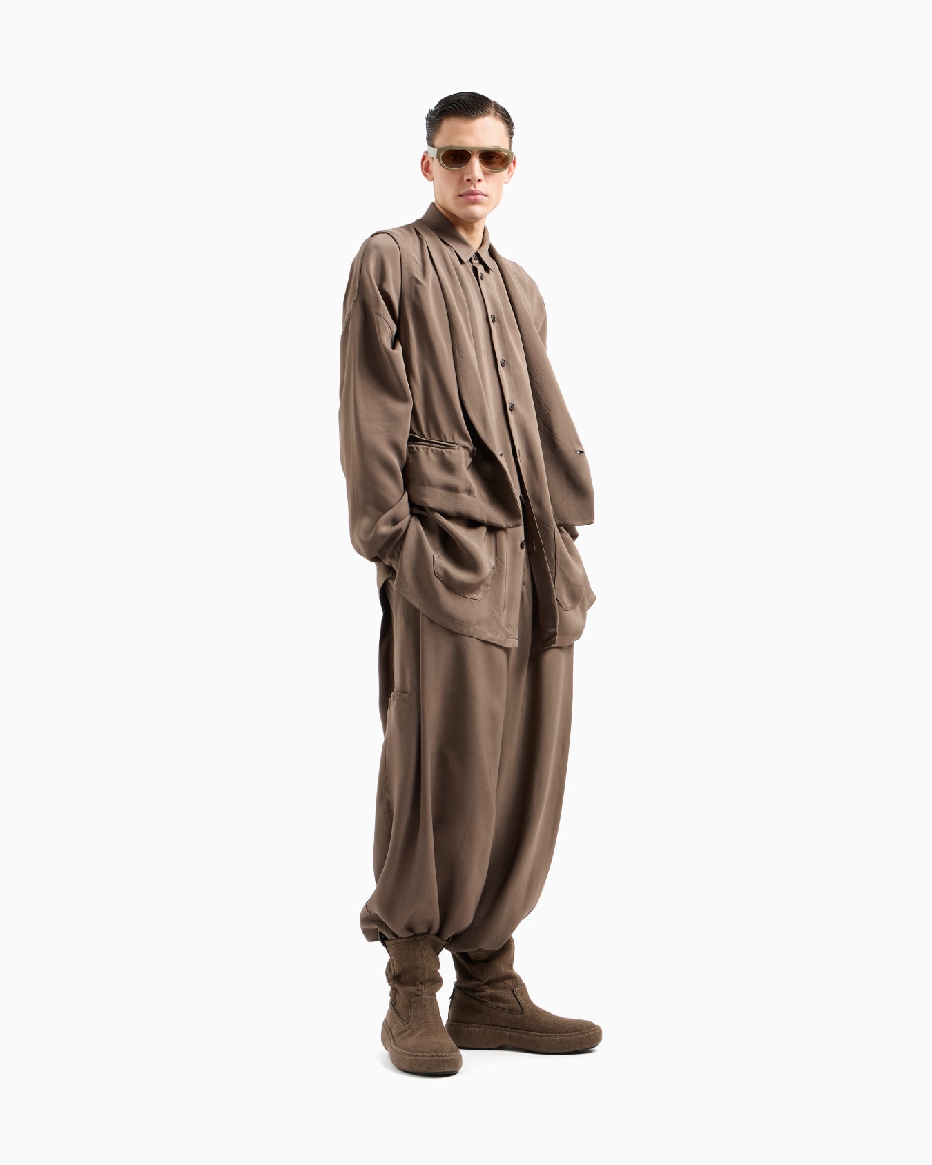 Hemdjacke aus Viskose Folie 2