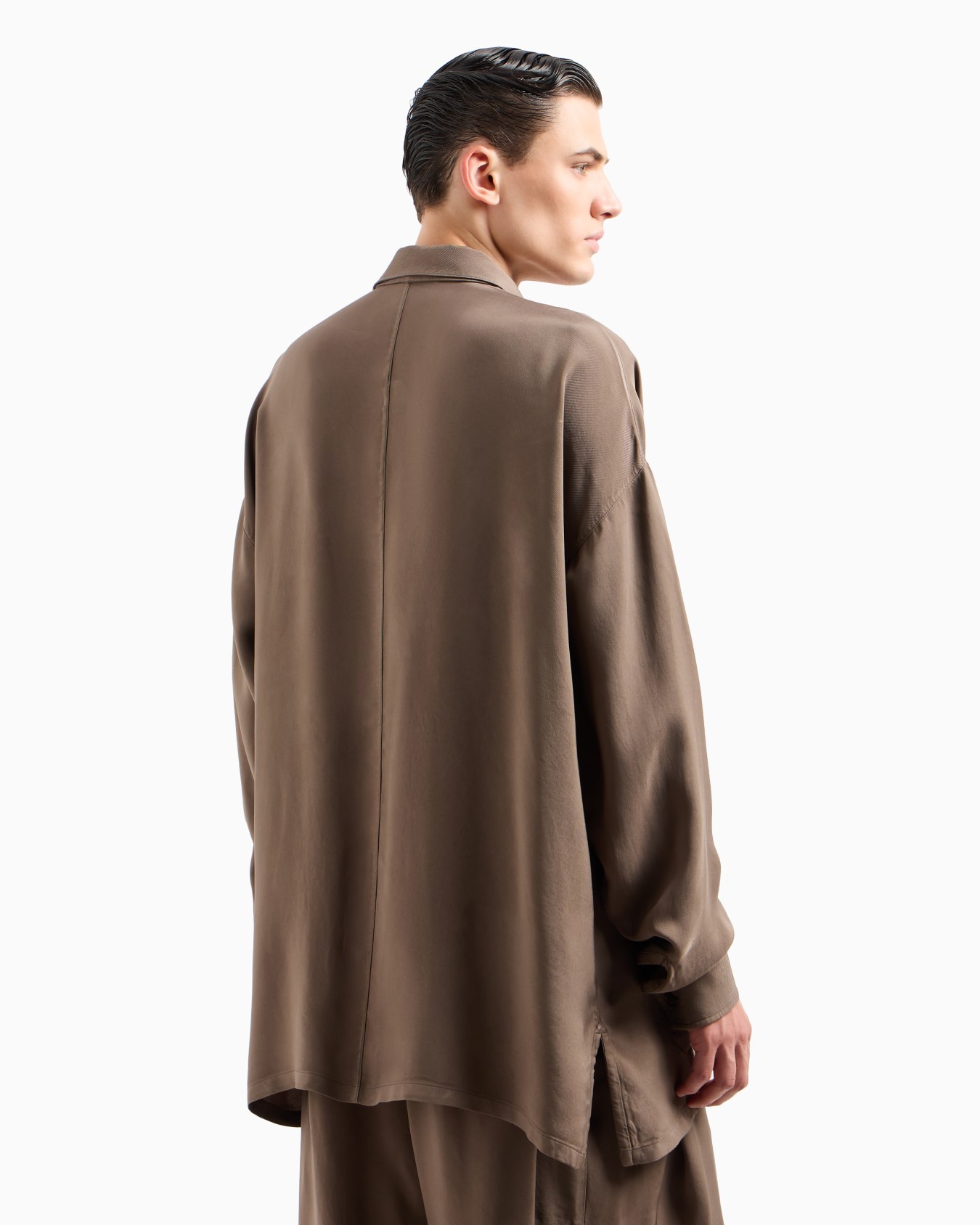 Hemdjacke aus Viskose Folie 3