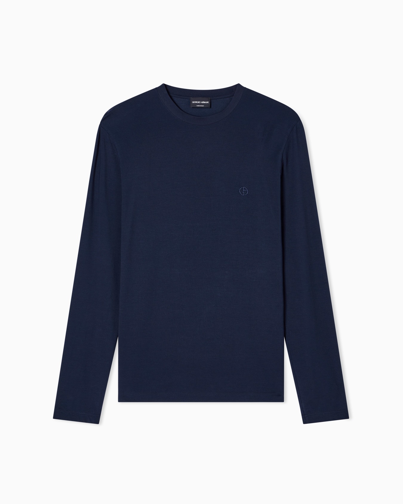 Stretch-modal crew-neck T-shirt Slide 0