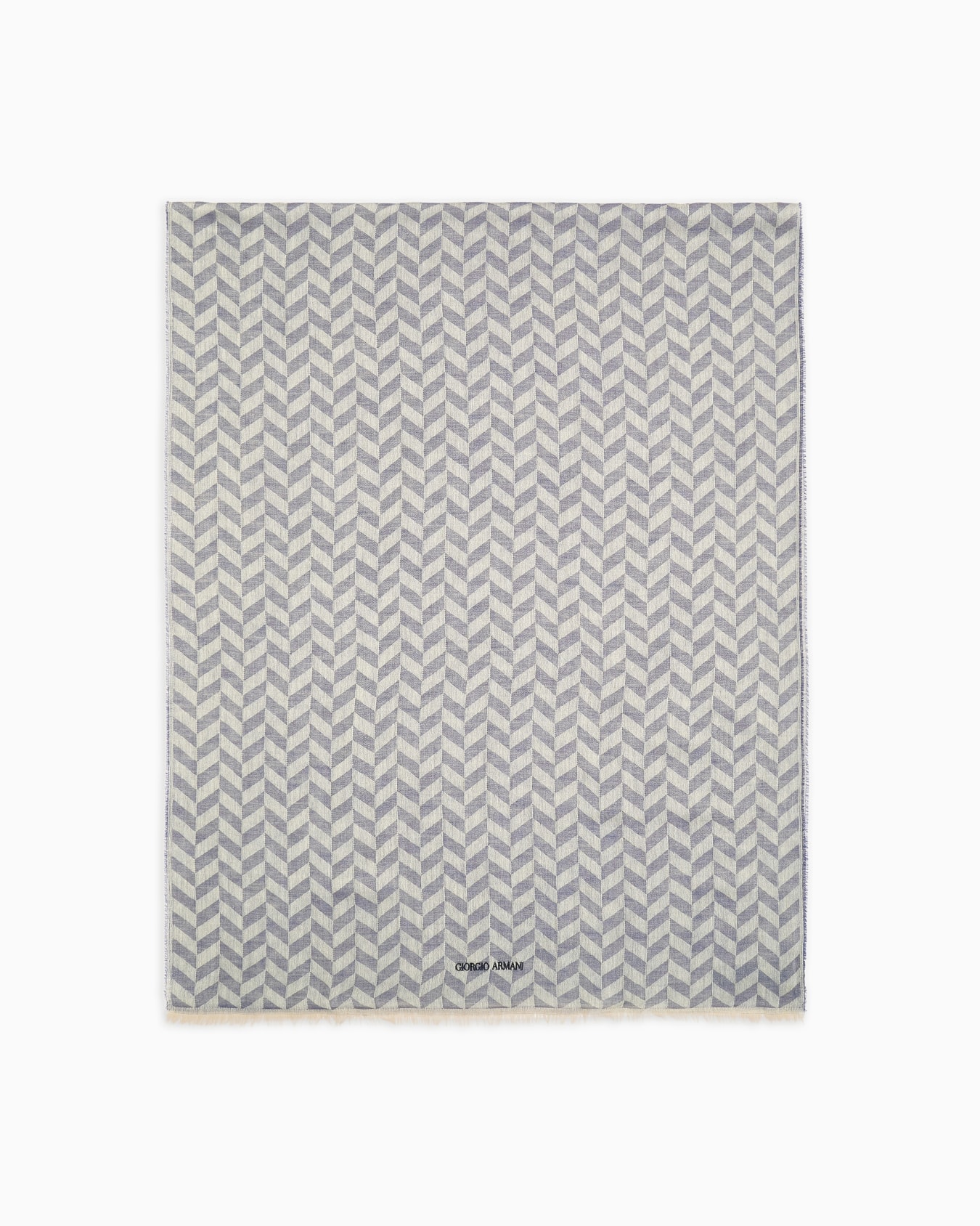 Jacquard cashmere stole Slide 0