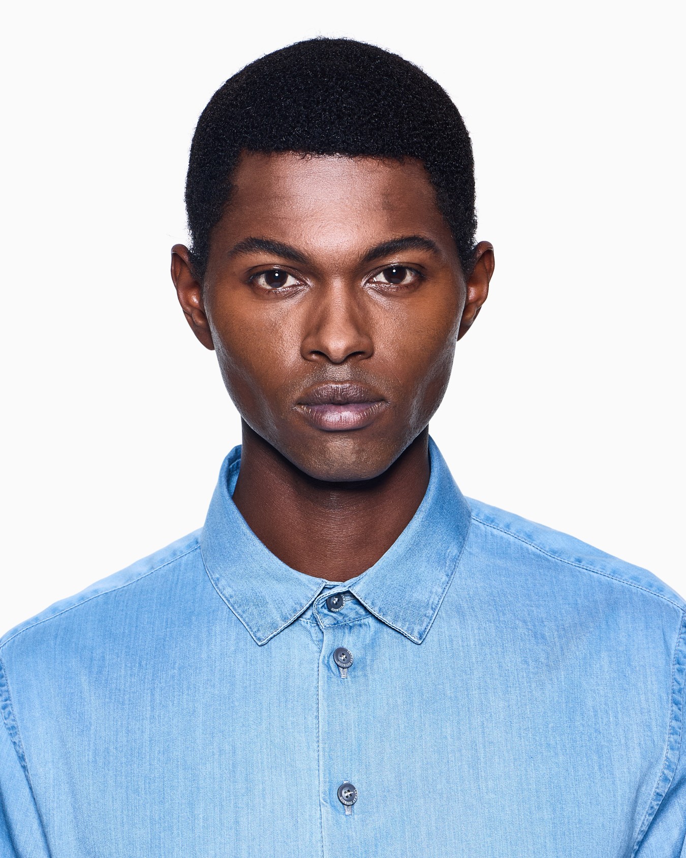 Hemd in Regular Fit aus Baumwolldenim Folie 4