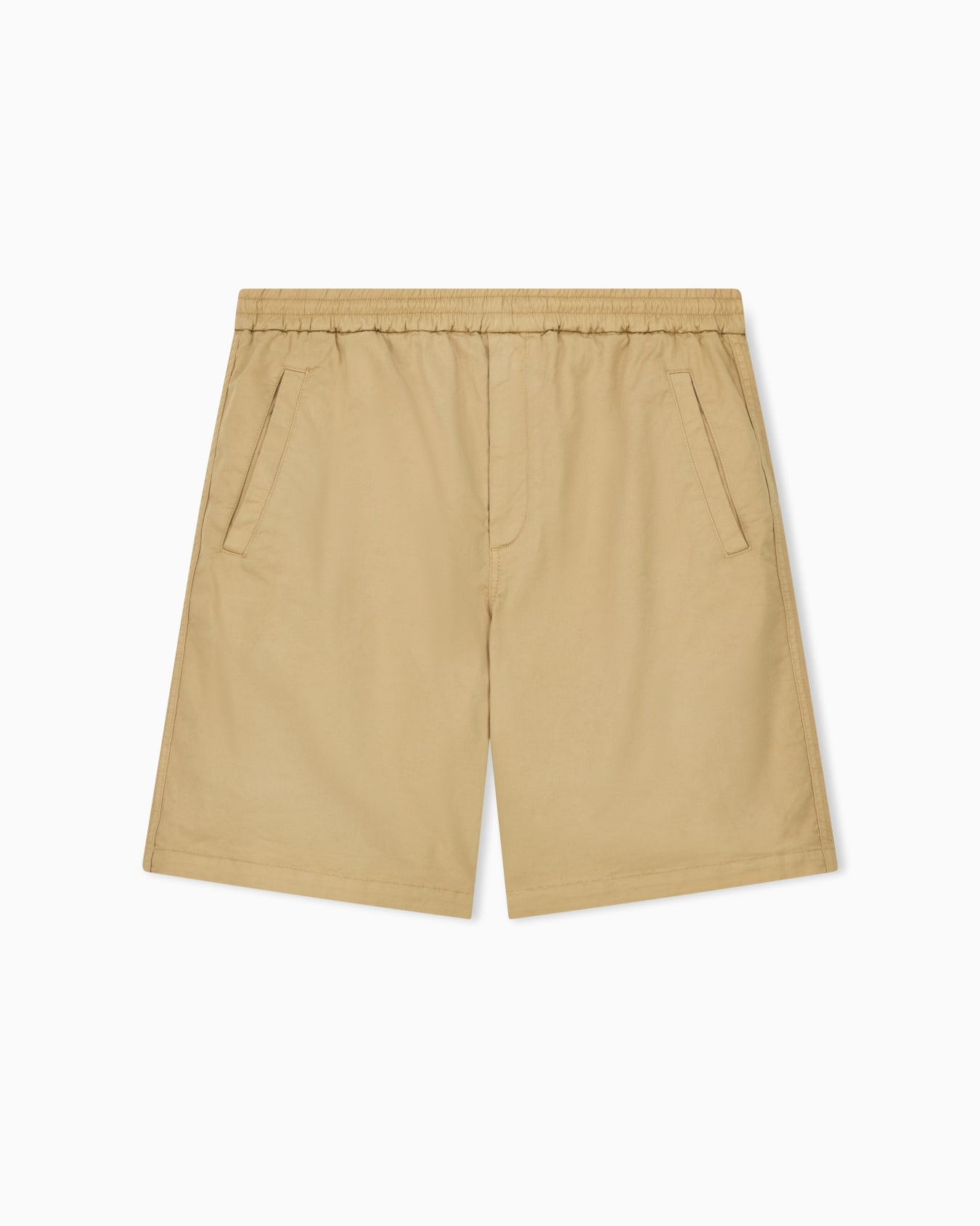 Bermuda shorts in stretch-cotton gabardine Slide 0