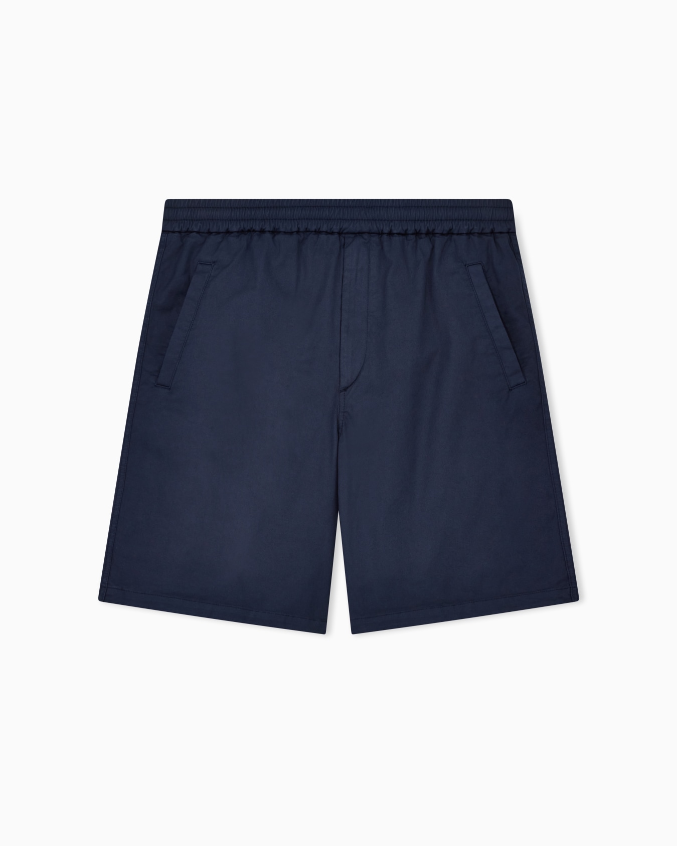 Bermuda in gabardine di cotone stretch Slide 0