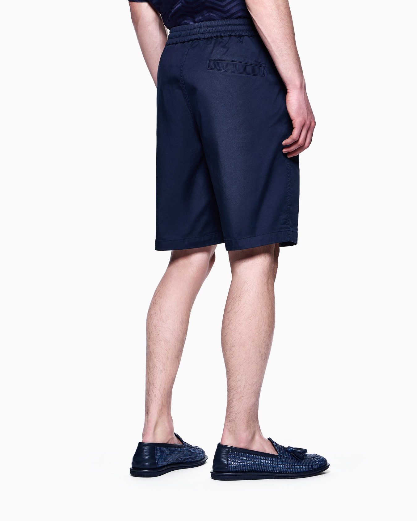 Bermuda shorts in stretch-cotton gabardine Slide 2
