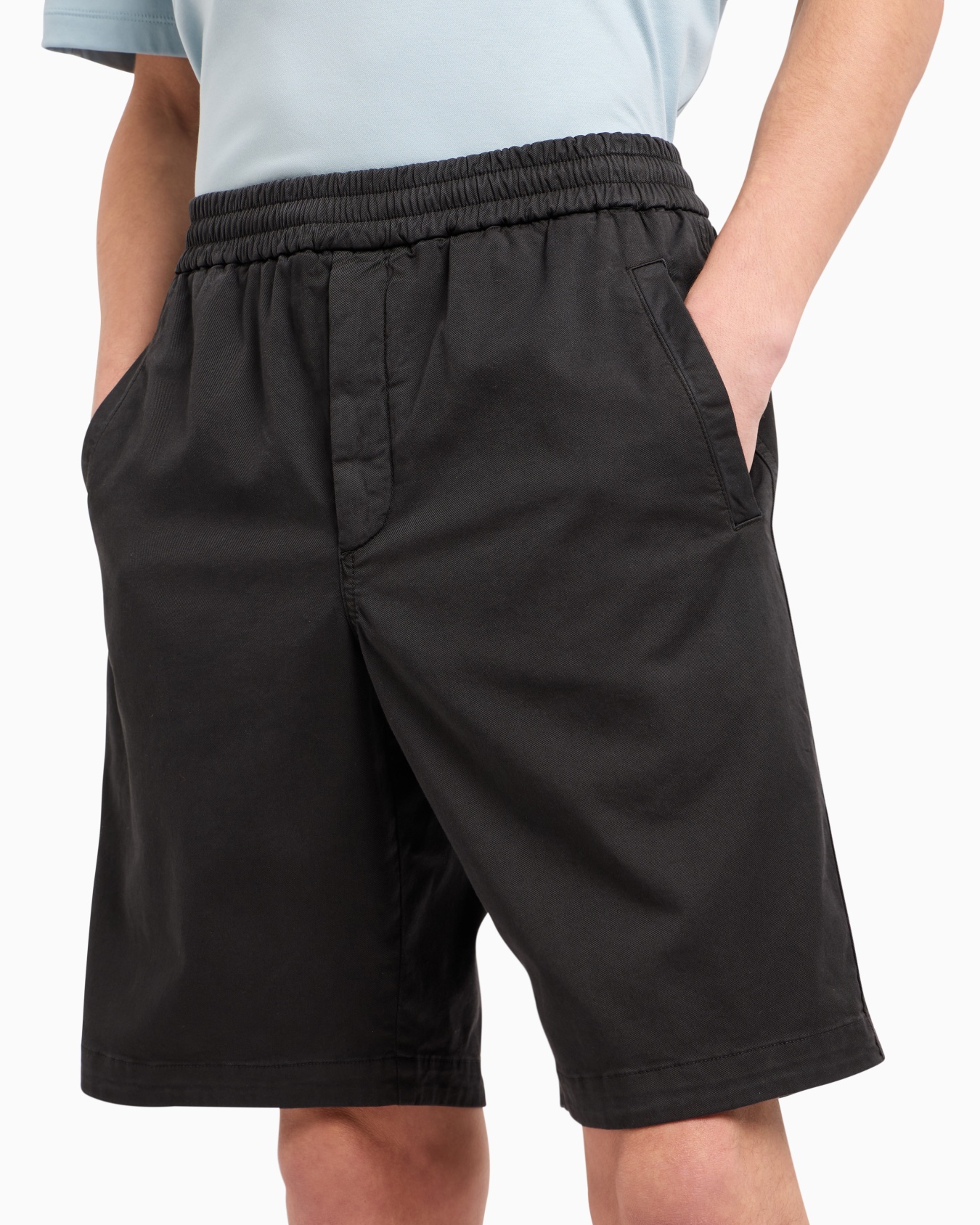 Bermuda shorts in stretch-cotton gabardine Slide 4