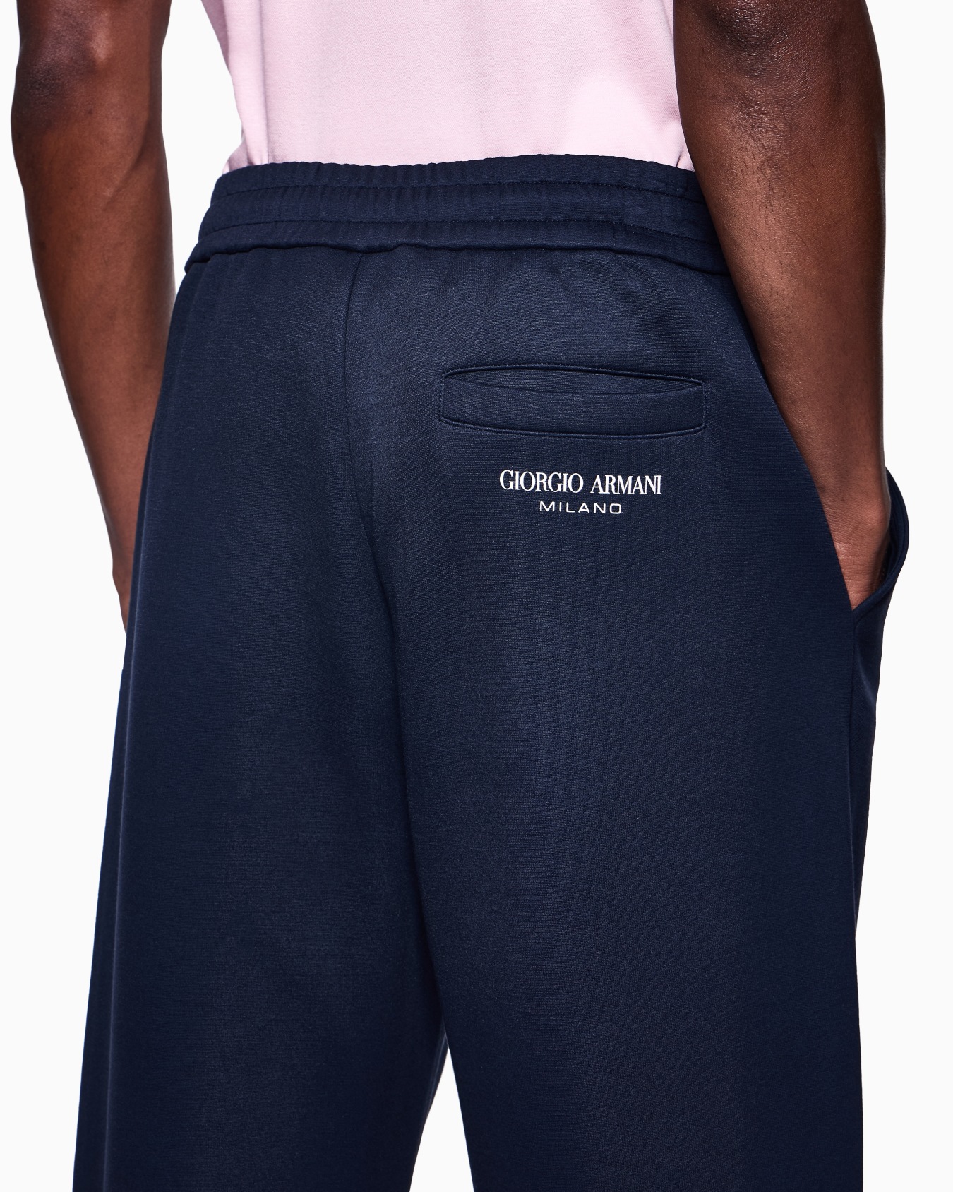 Modal-blend double-jersey joggers Slide 6