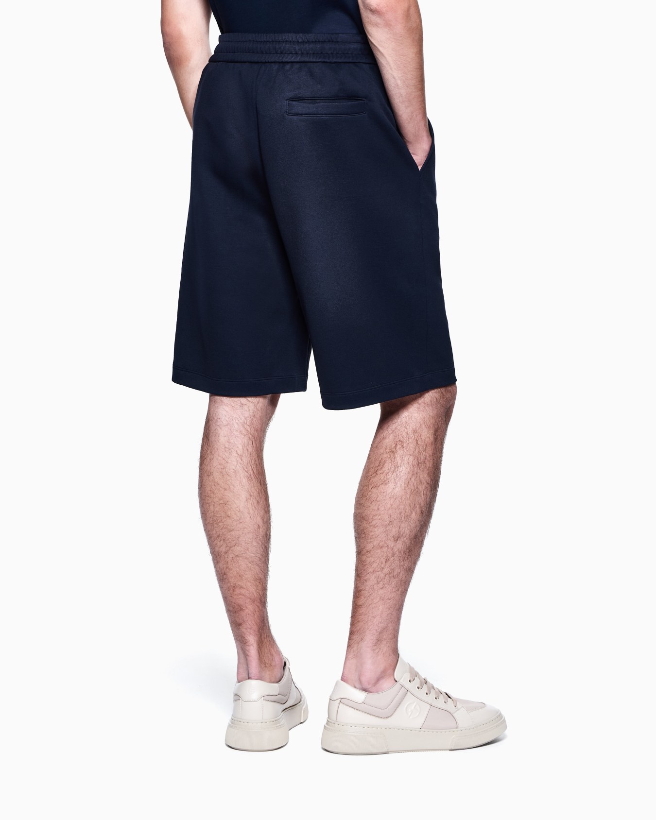 Modal-blend double-jersey Bermuda shorts Slide 2