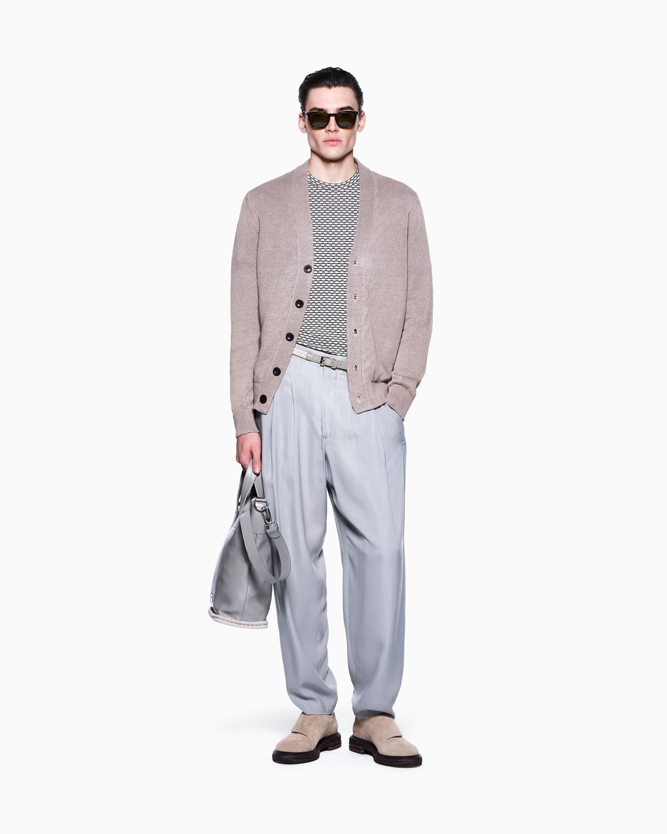 Linen cardigan Slide 1