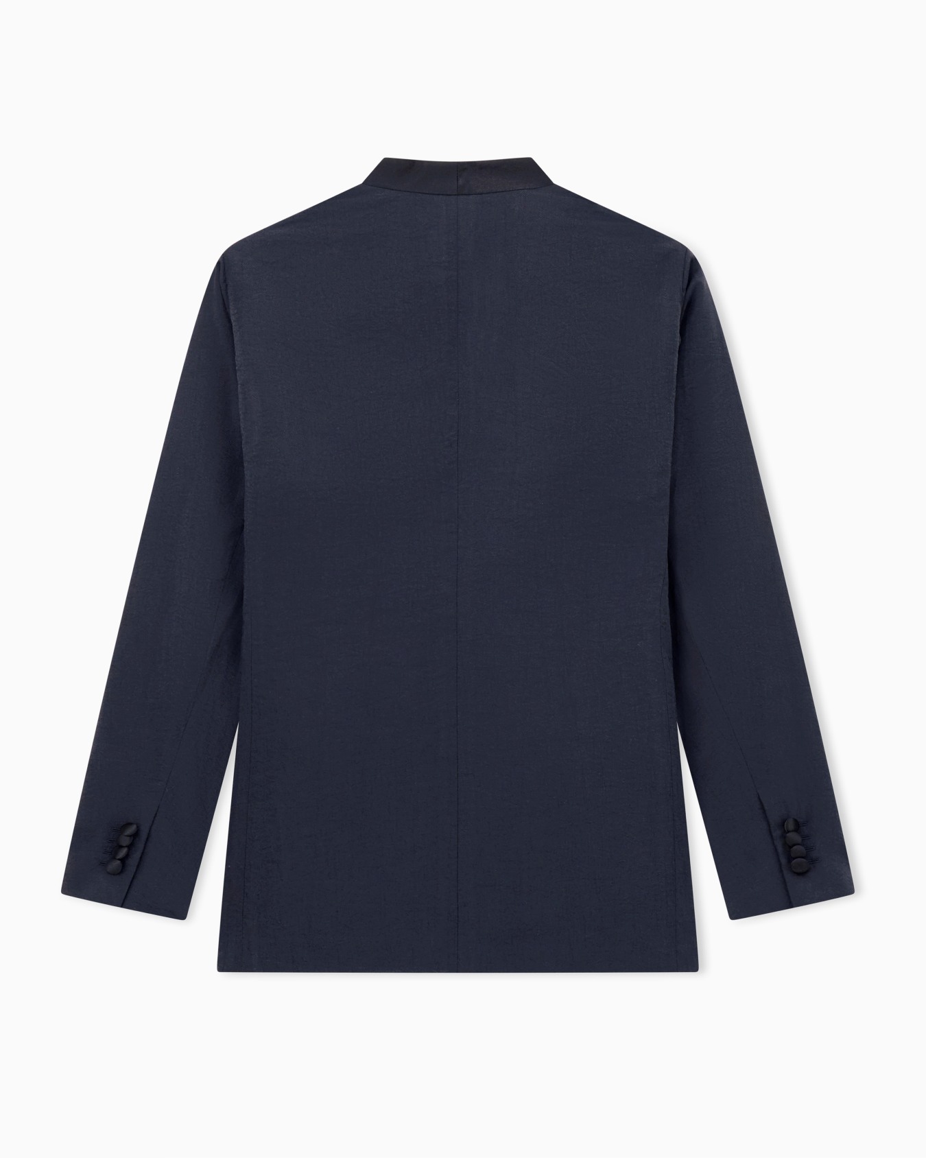 ASV アプトンライン タキシードジャケット ウォッシュドシルク／リネン混紡 スライドする 3