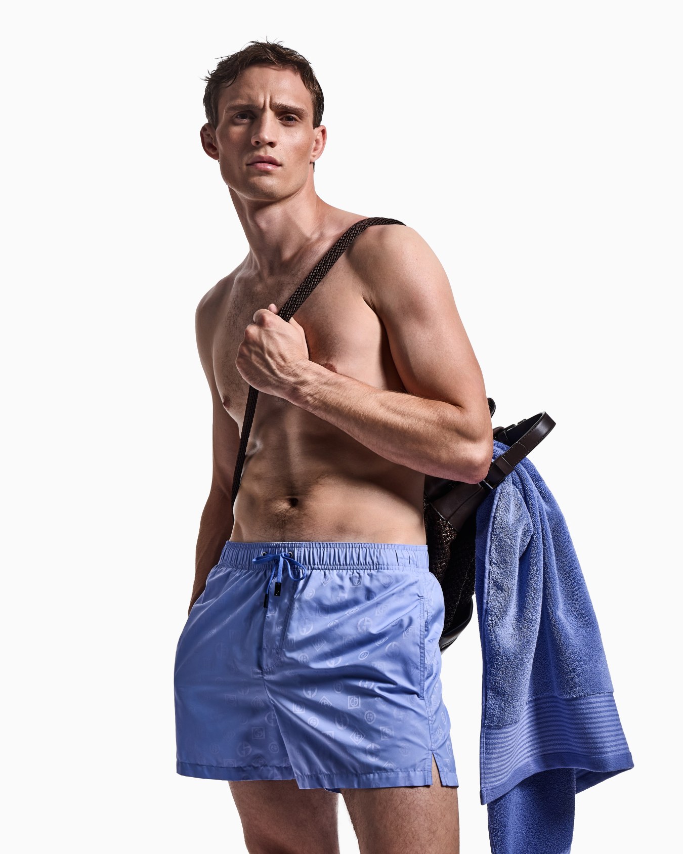 Monogram swim trunks Slide 4