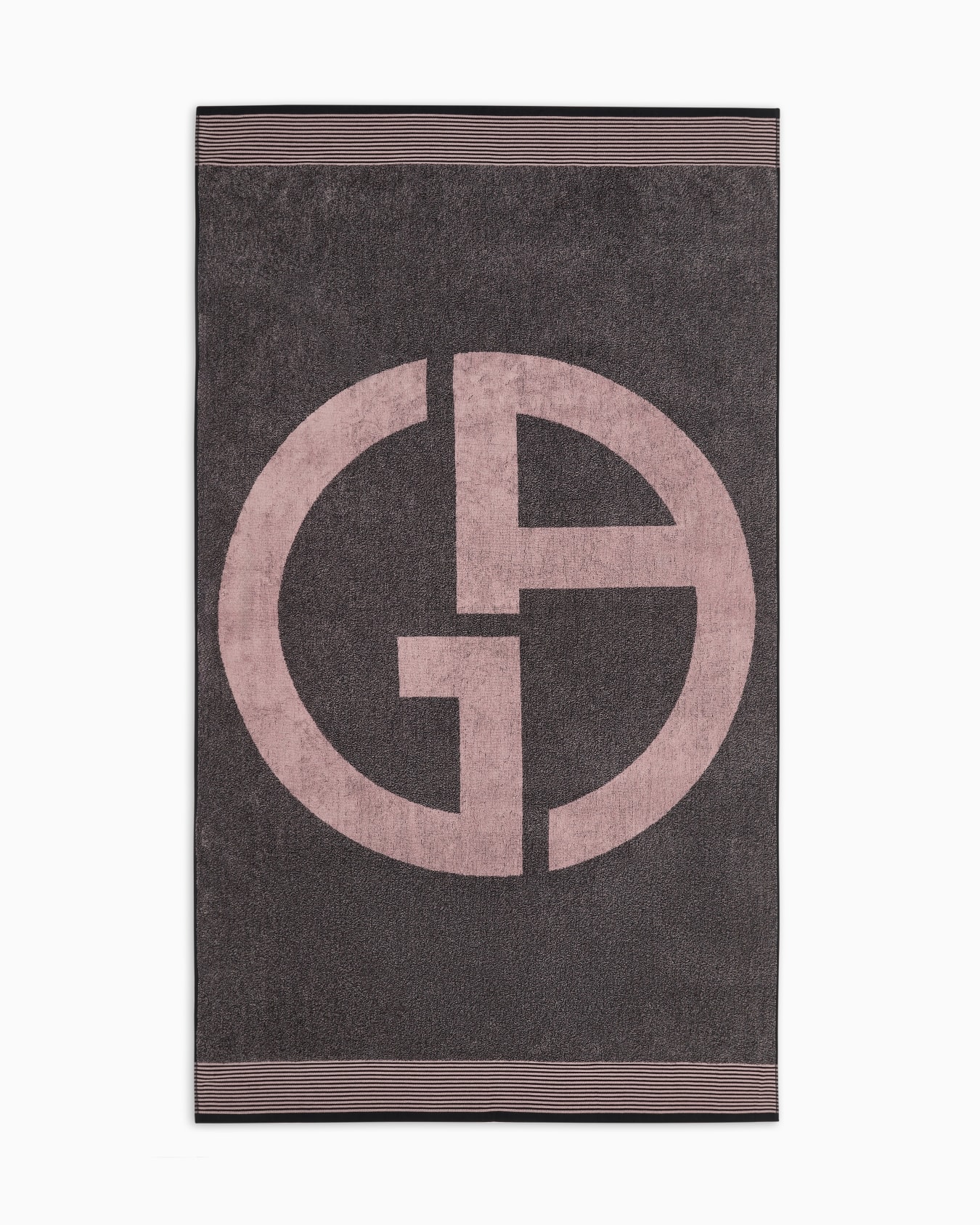 Strandtuch aus Baumwolle mit Jacquard-Stoff-Logo Folie 0