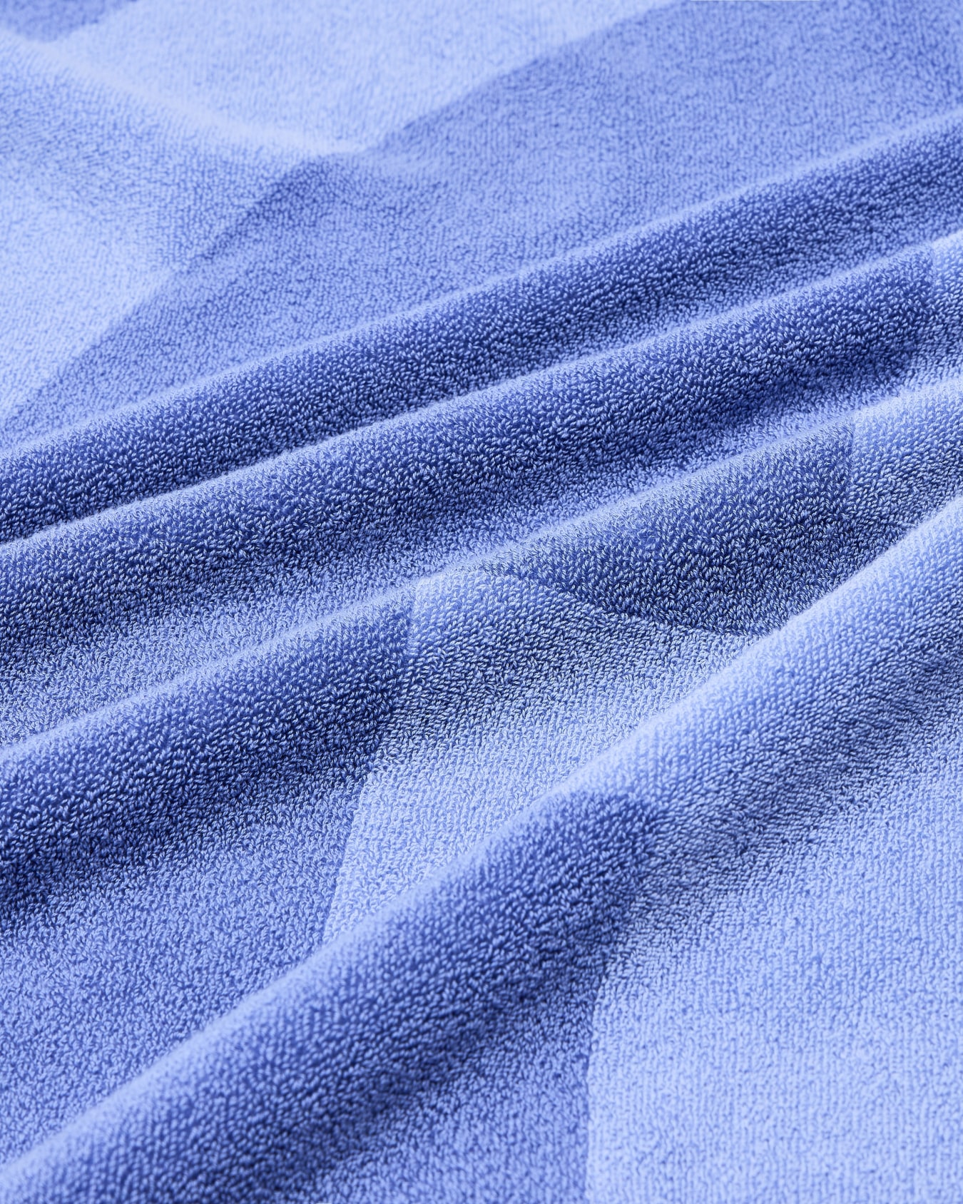 Cotton beach towel with jacquard logo Slide 1